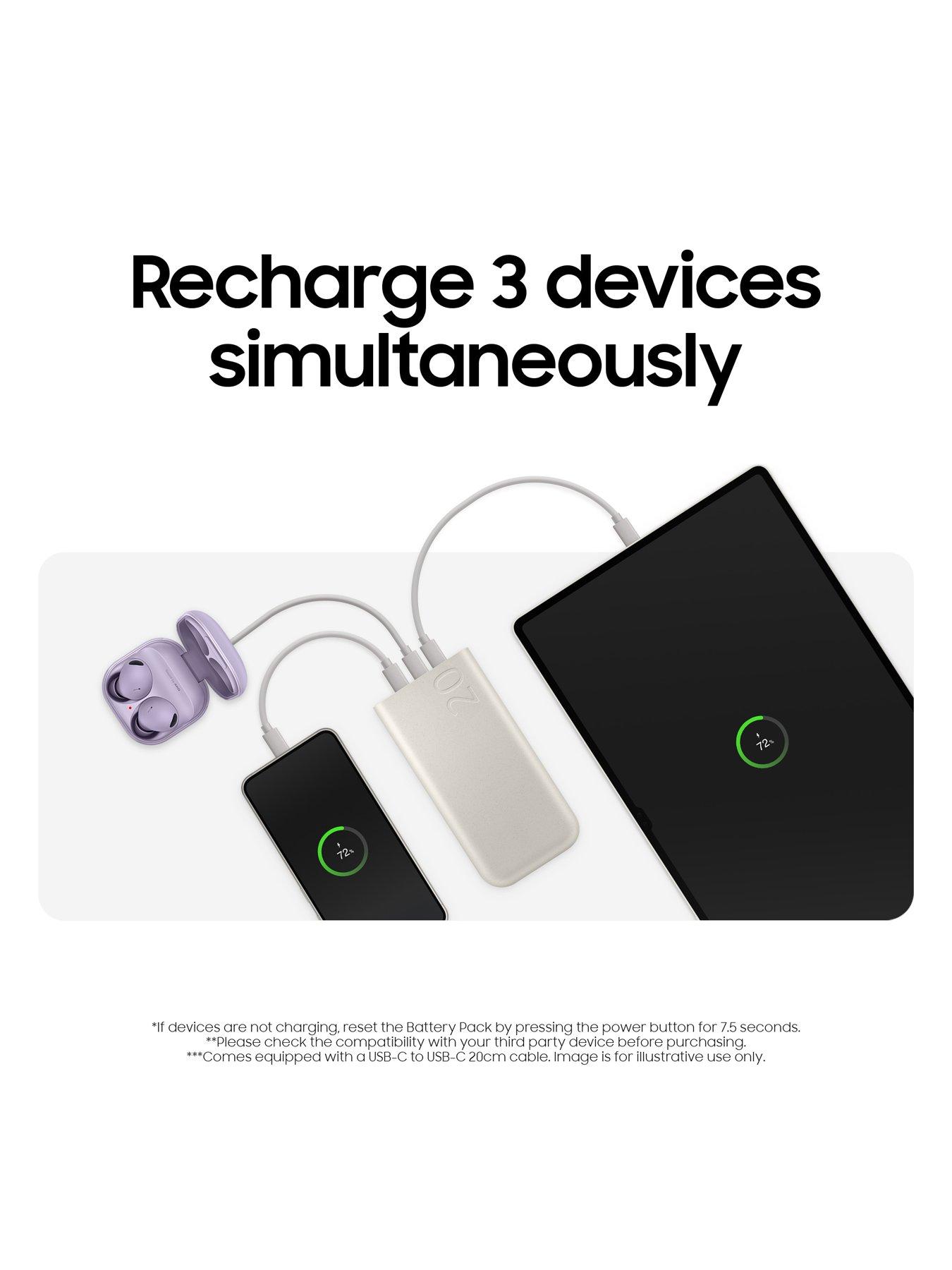 Image 5 of 7 of Samsung 20,000 mAh Battery Pack (45W Super Fast Charging 2.0)