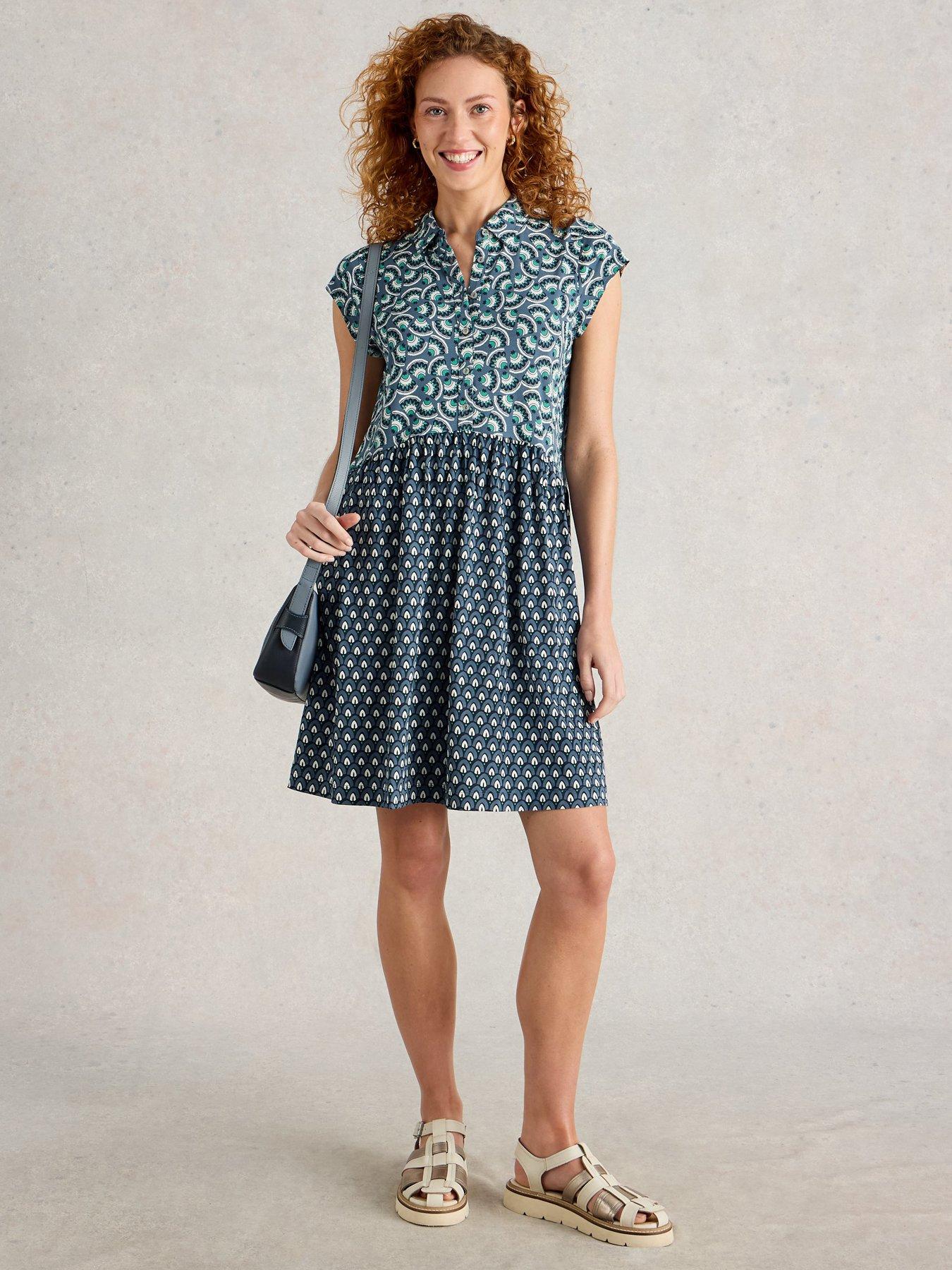 undefined Everly Jersey Shirt Dress