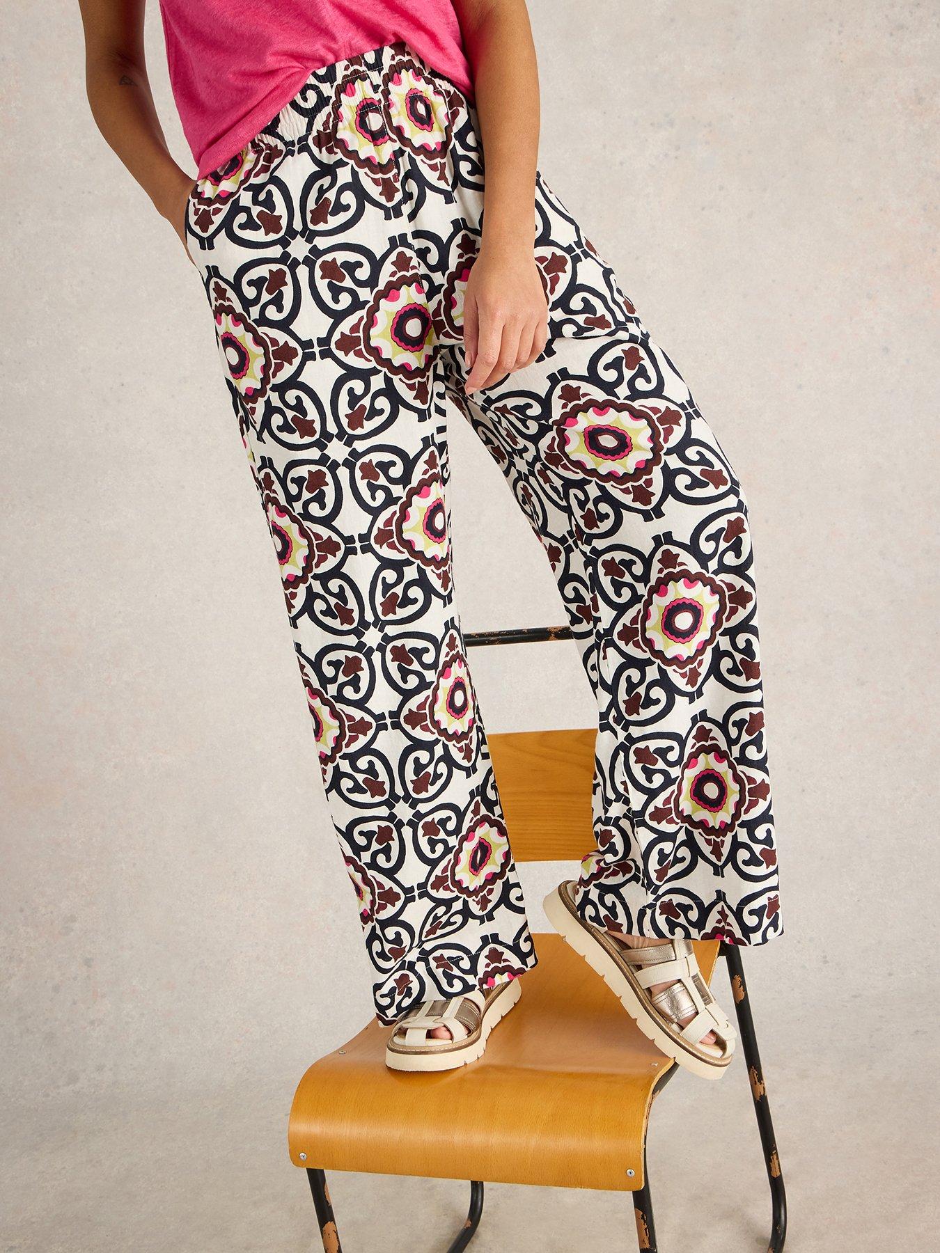 undefined Lucy Linen Blend Trouser