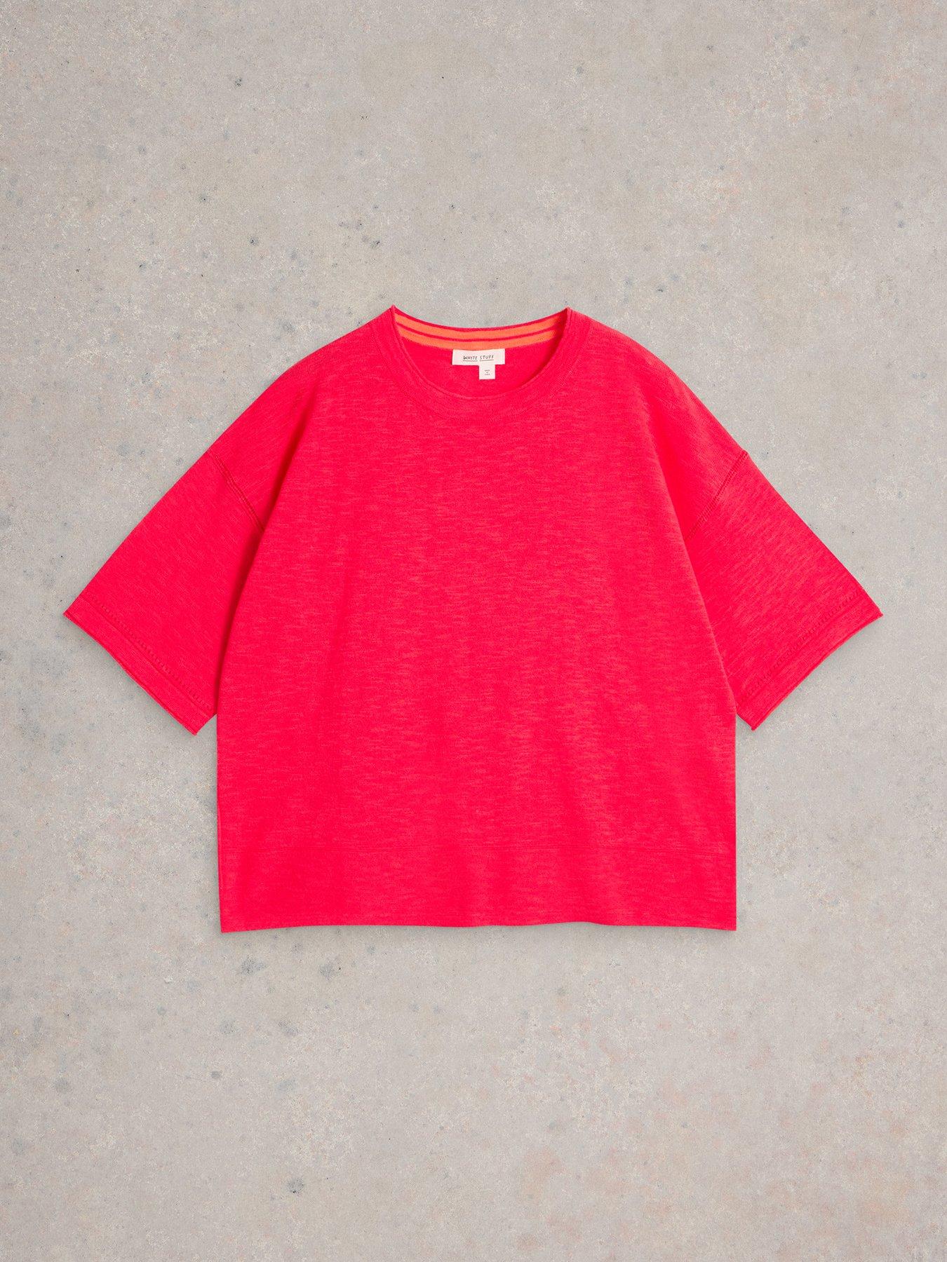  image of white-stuff-kate-linen-blend-tee