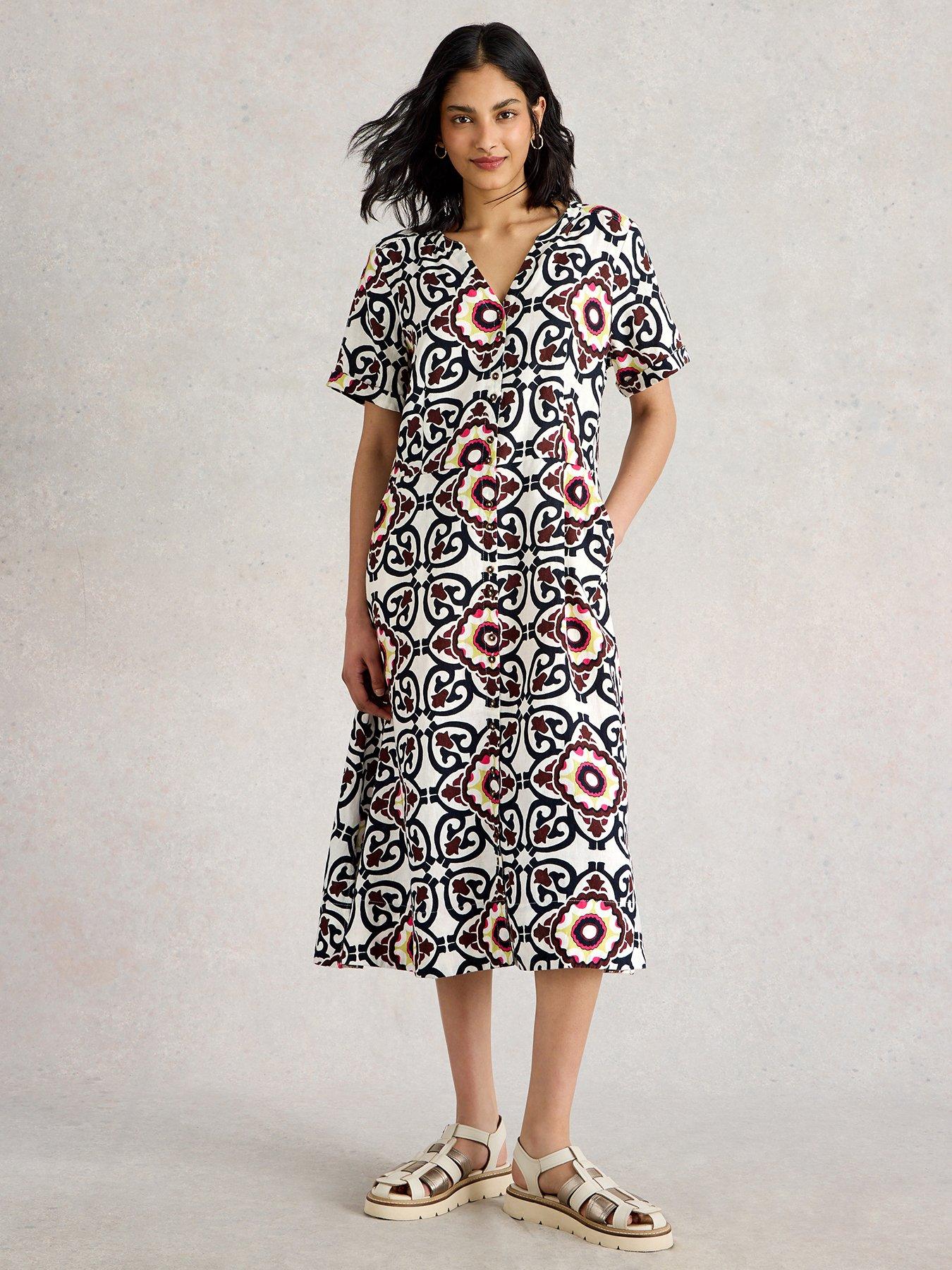 undefined Iris Linen Dress