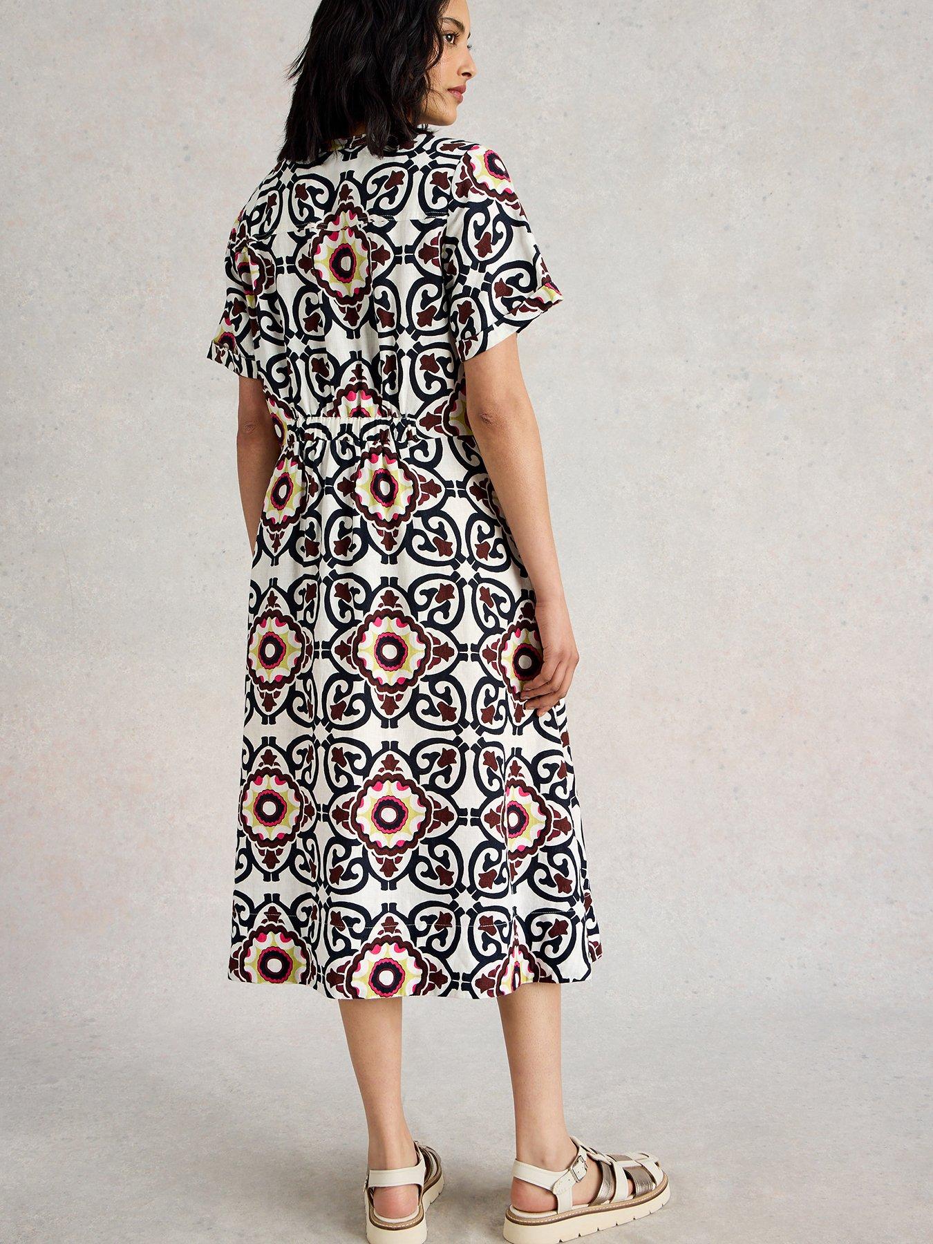  image of white-stuff-iris-linen-dress
