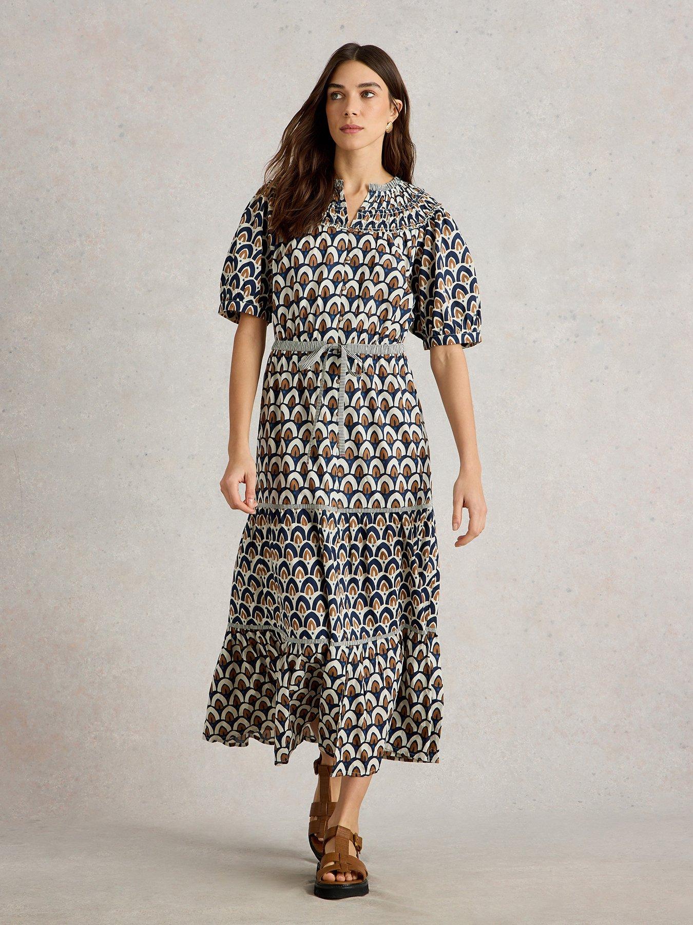 undefined Ariel Tiered Woven Dress