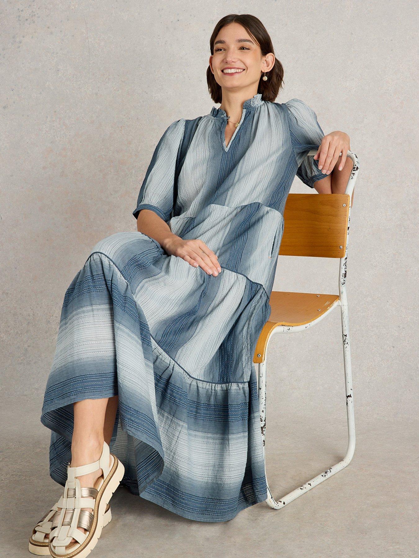  image of white-stuff-halle-stripe-maxi-dress