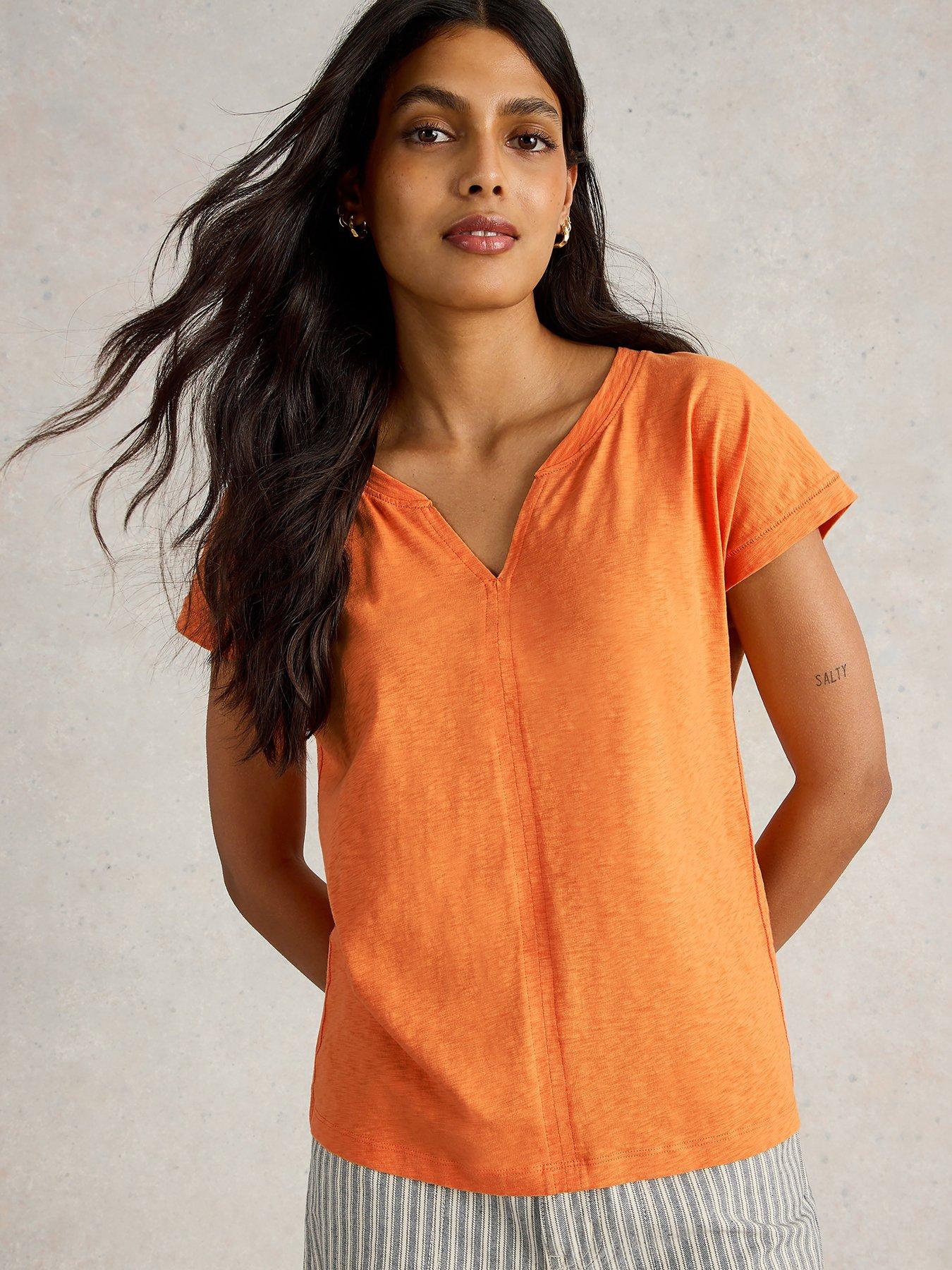 undefined Nelly Notch Neck Tee