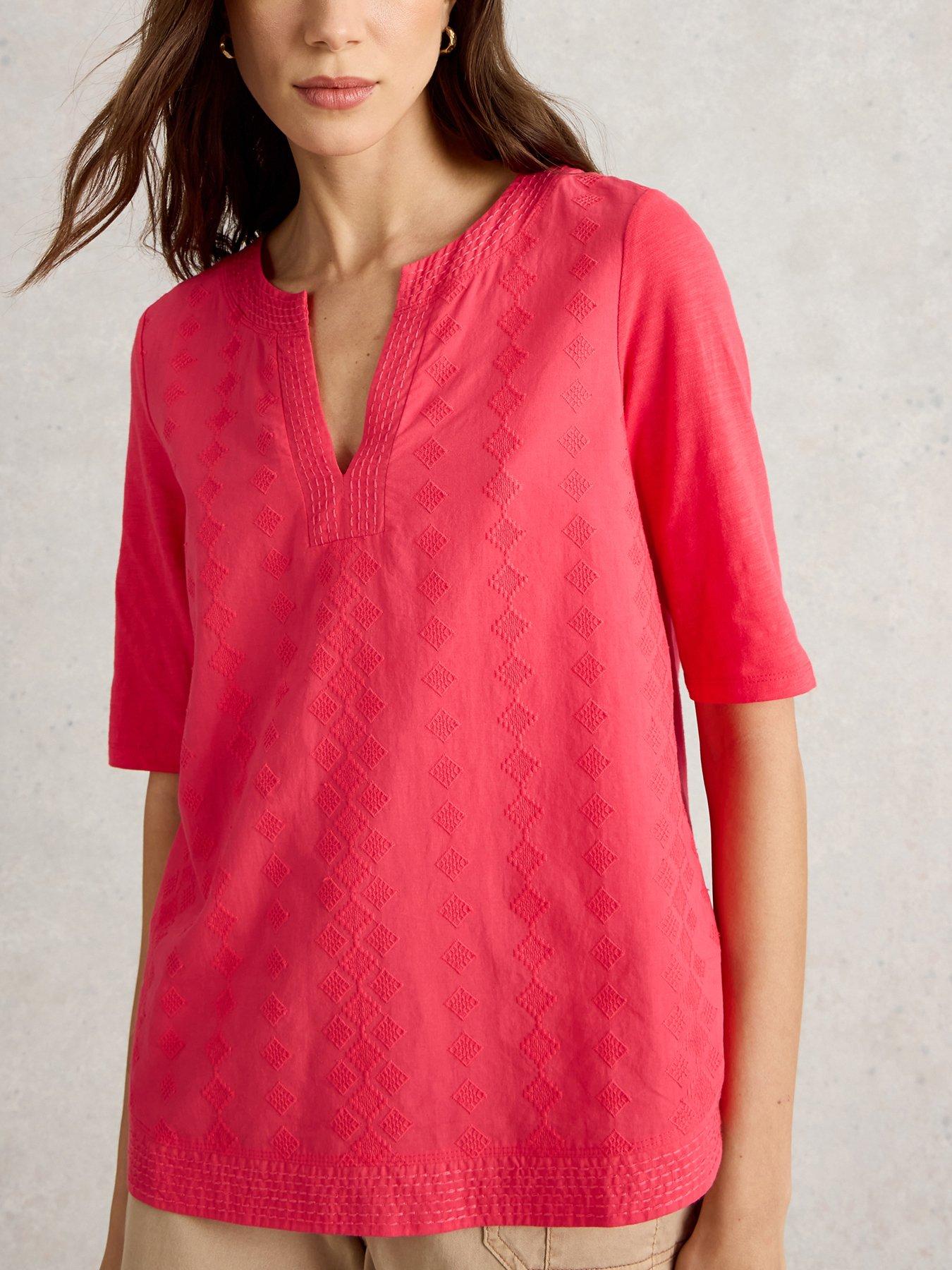 undefined Weaver Notch Neck Top