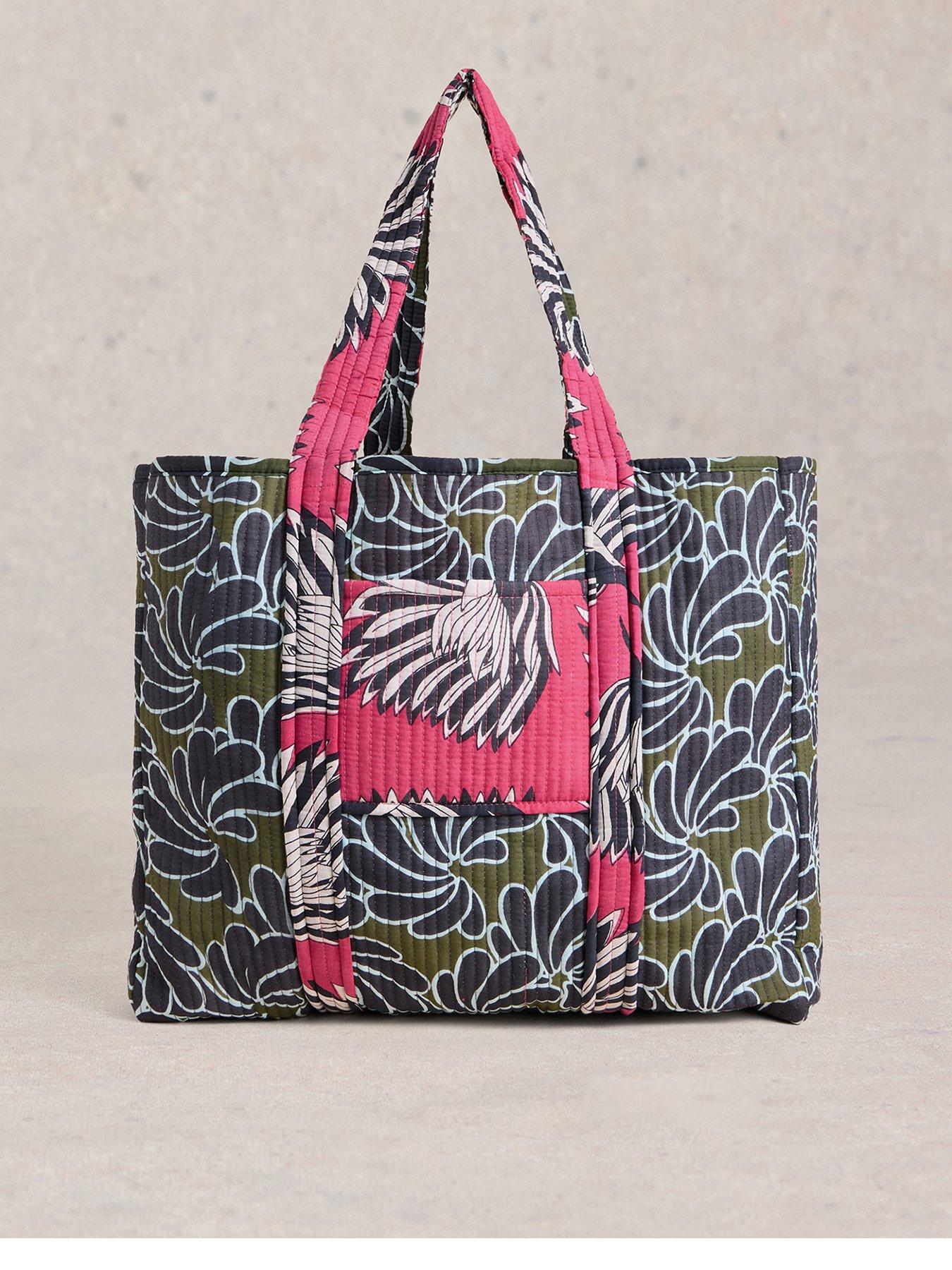  image of white-stuff-elaine-reversible-beach-bag