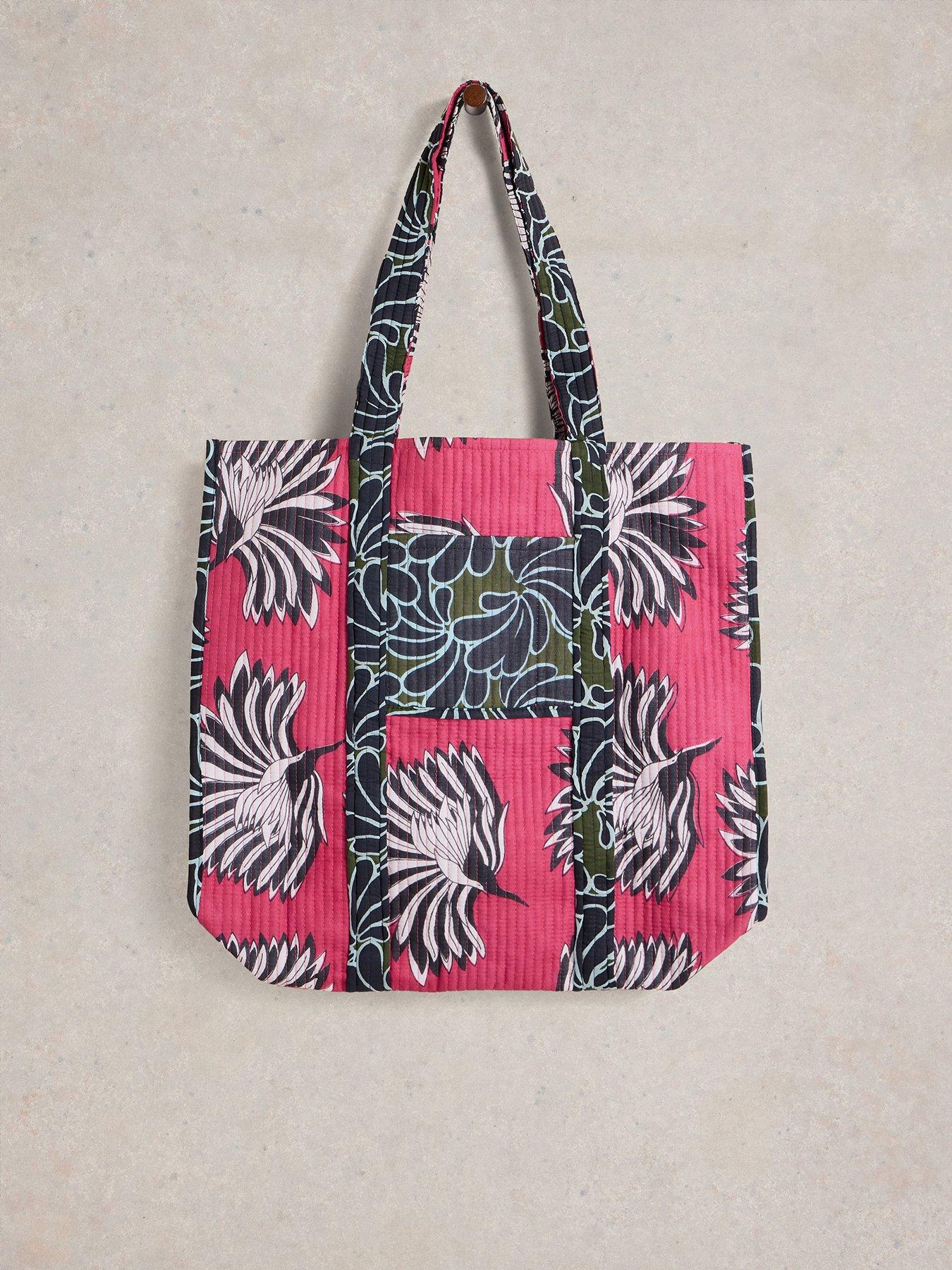  image of white-stuff-elaine-reversible-beach-bag