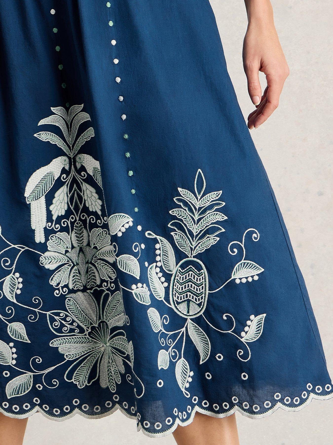  image of white-stuff-calypso-embroidered-skirt