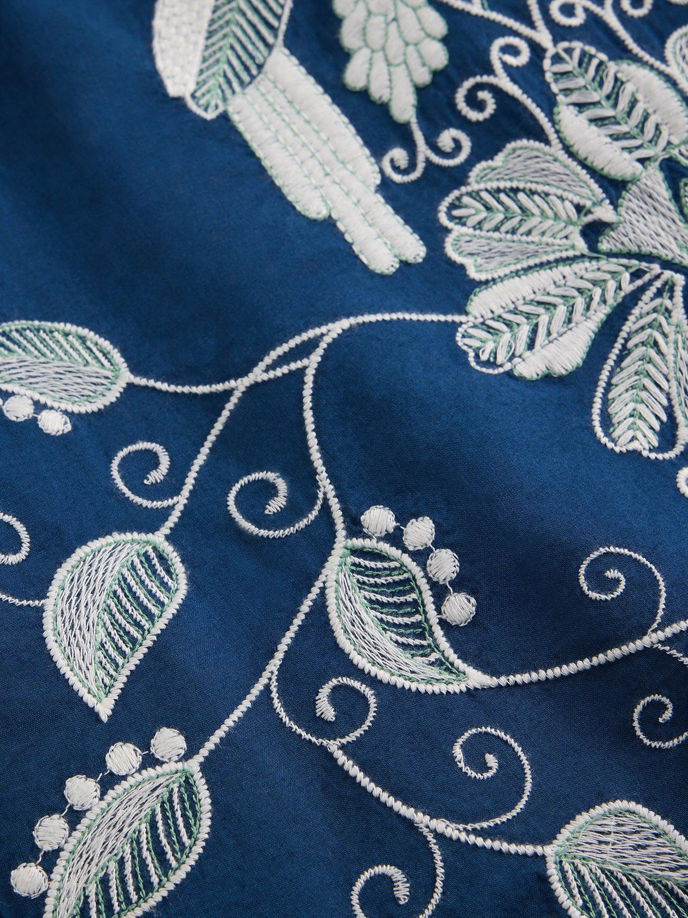  image of white-stuff-calypso-embroidered-skirt