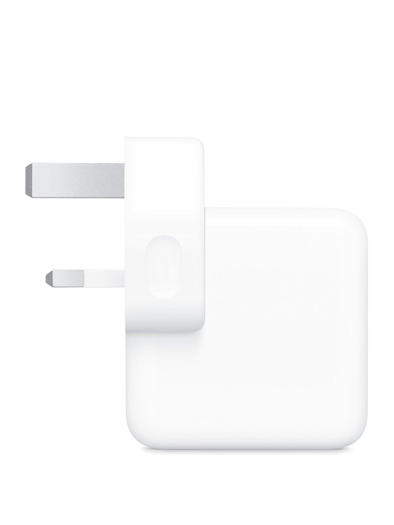  image of apple-35w-dual-usb-c-port-power-adapter