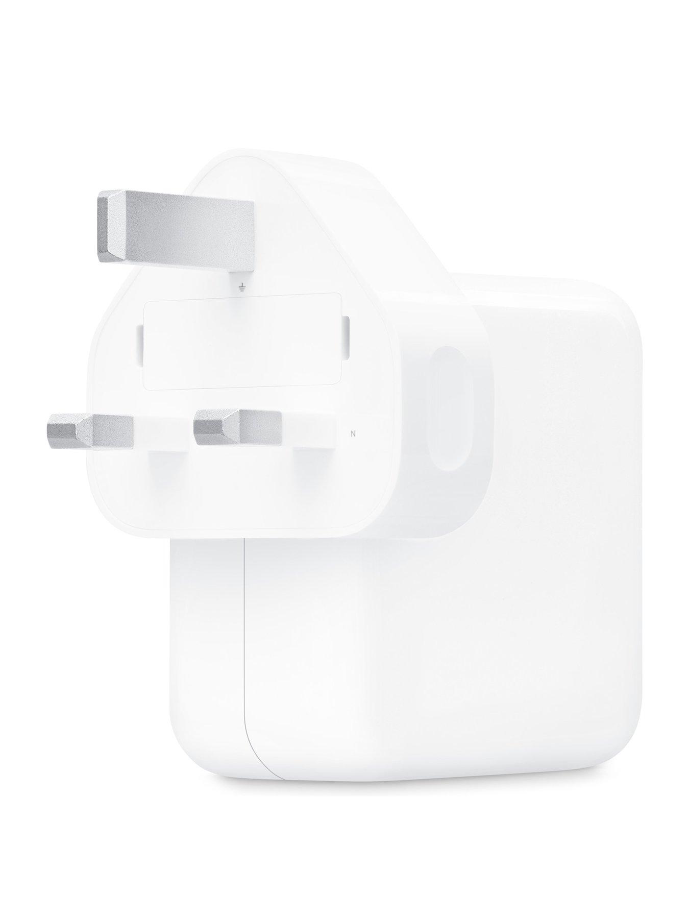  image of apple-35w-dual-usb-c-port-power-adapter