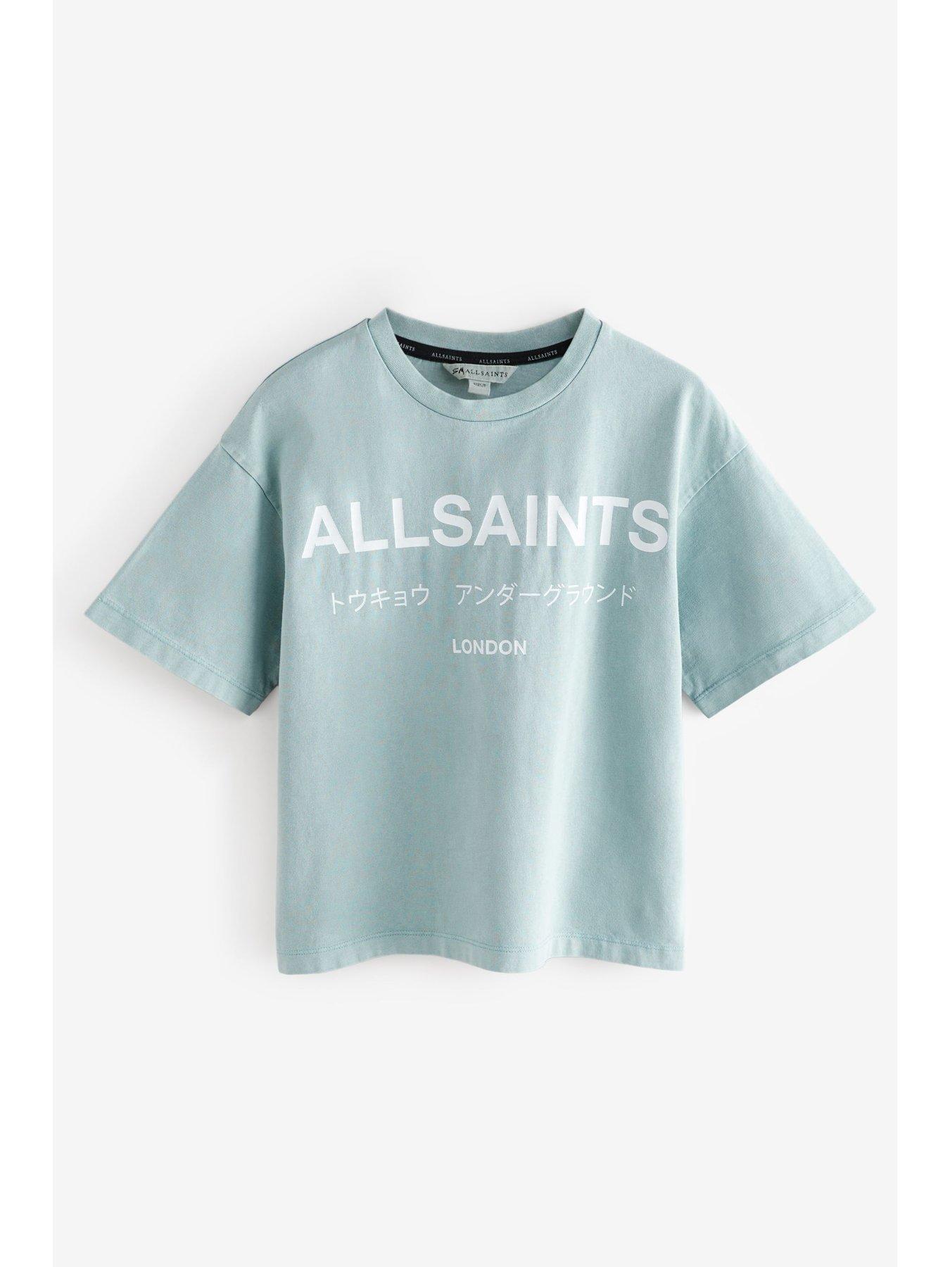  image of smallsaints-boys-logo-t-shirt-blue