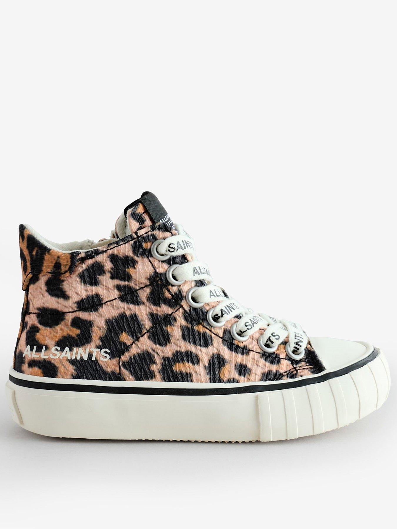 undefined Girls Leopard Trainer - Brown