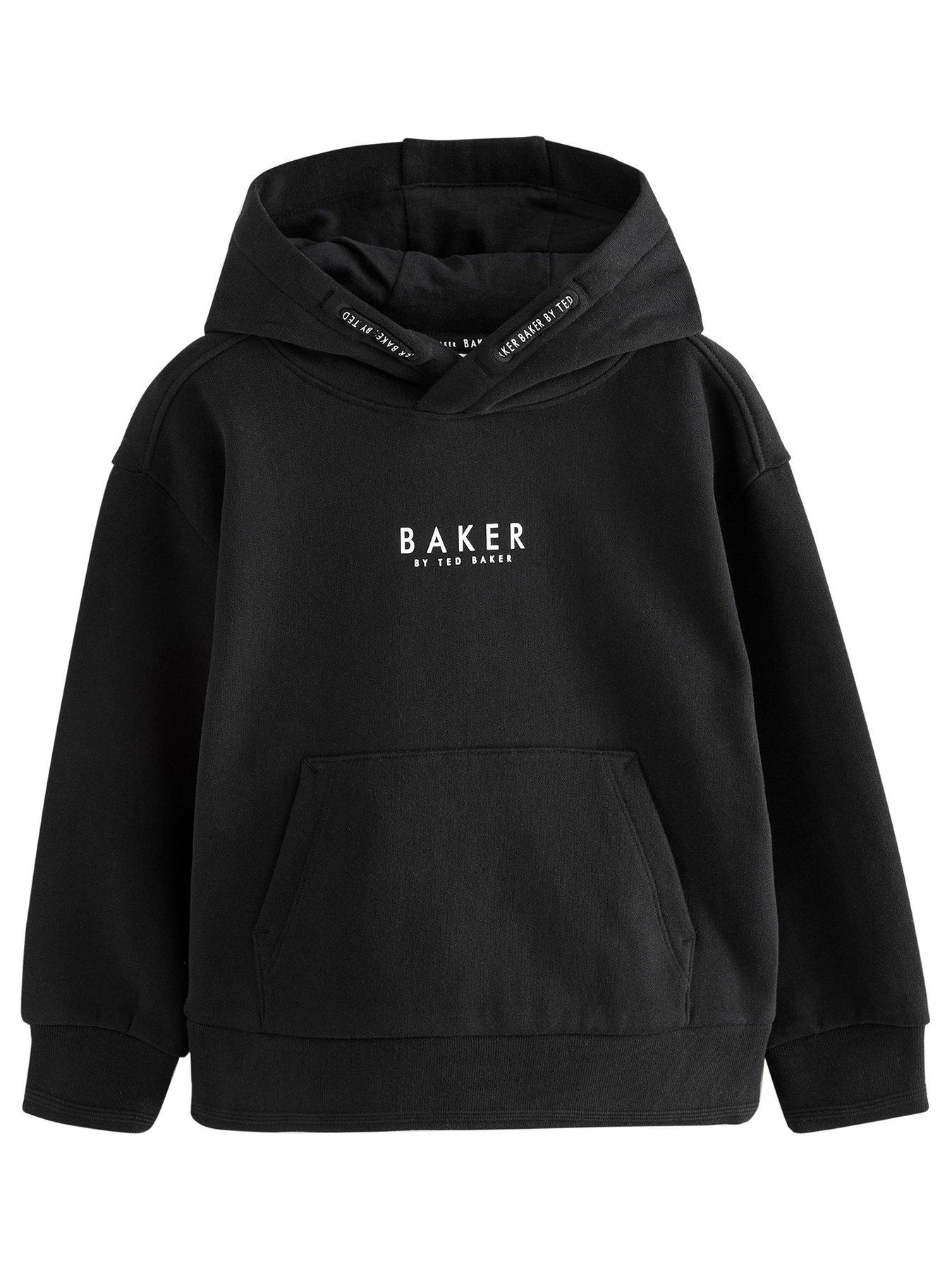  image of ted-baker-boys-hoodie-black