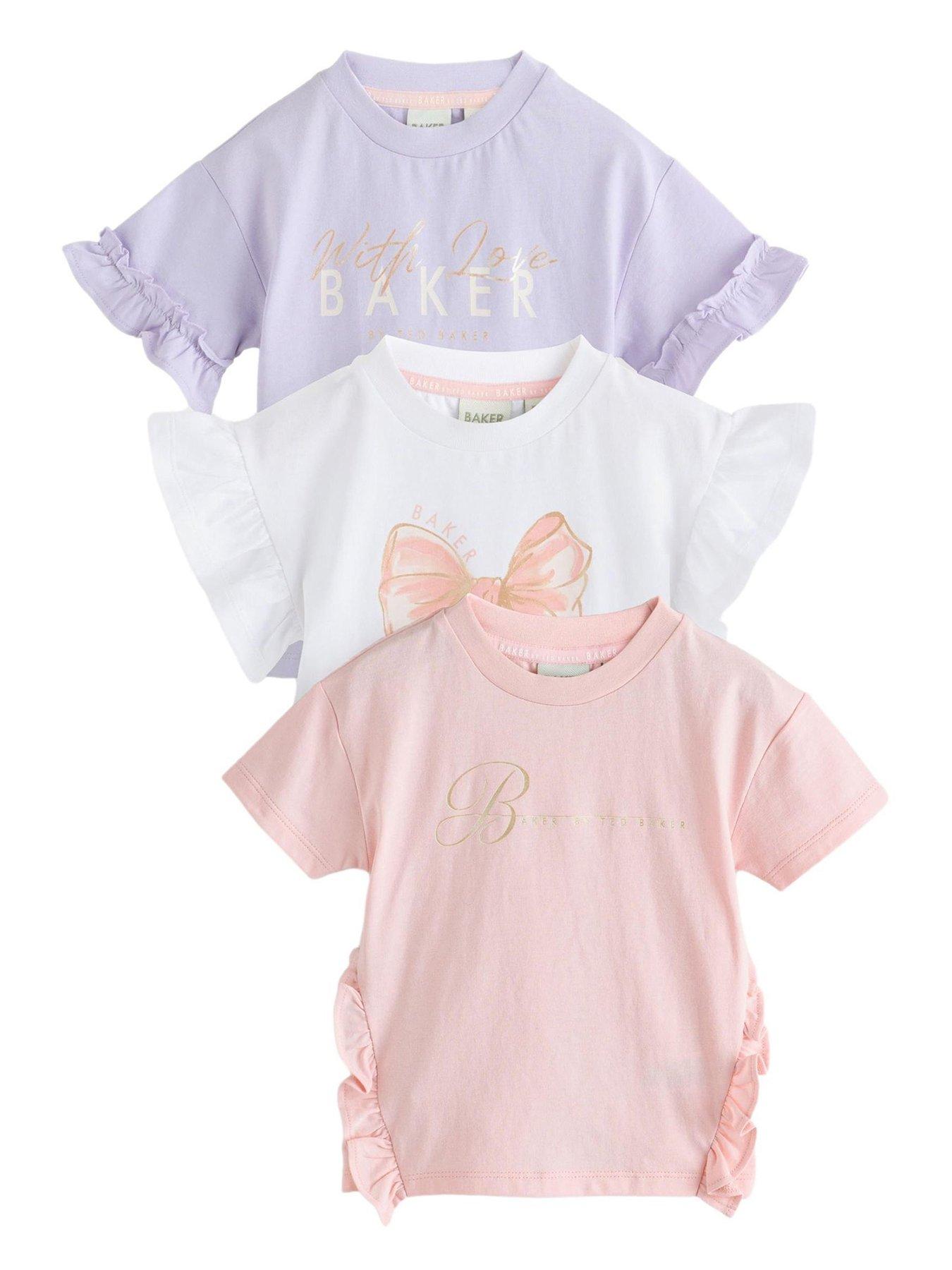 ted-baker-younger-girls-3-pack-short-sleeve-tshirts-multi