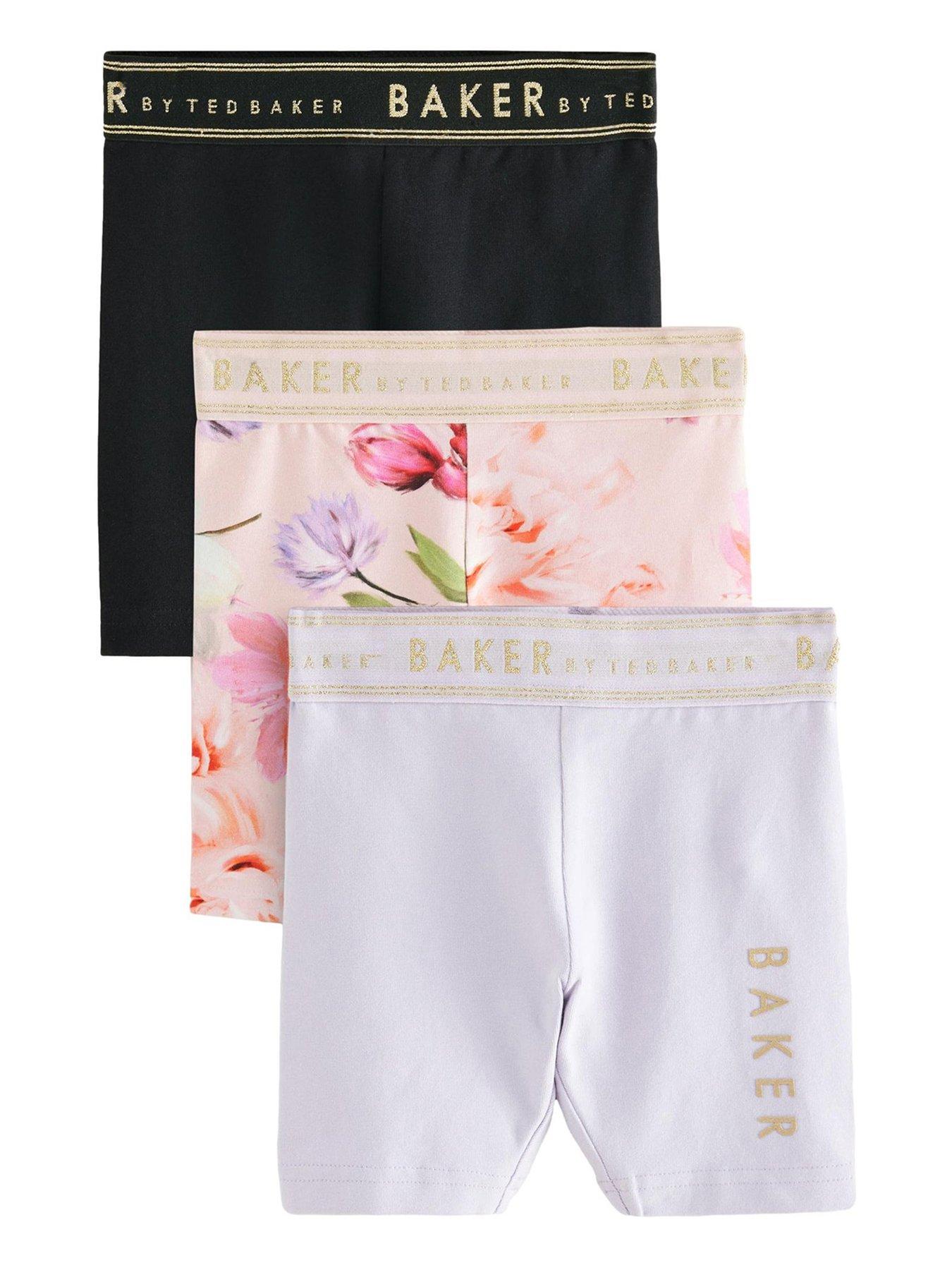 Ted Baker Girls 3 Pack Cycling Shorts - Multi