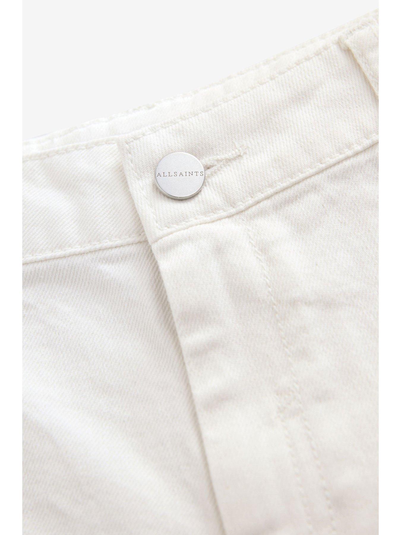 stillFront image of smallsaints-girls-denim-short-white