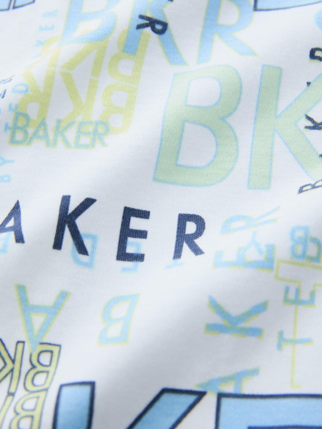  image of ted-baker-baby-3-pack-sleepsuit-multi