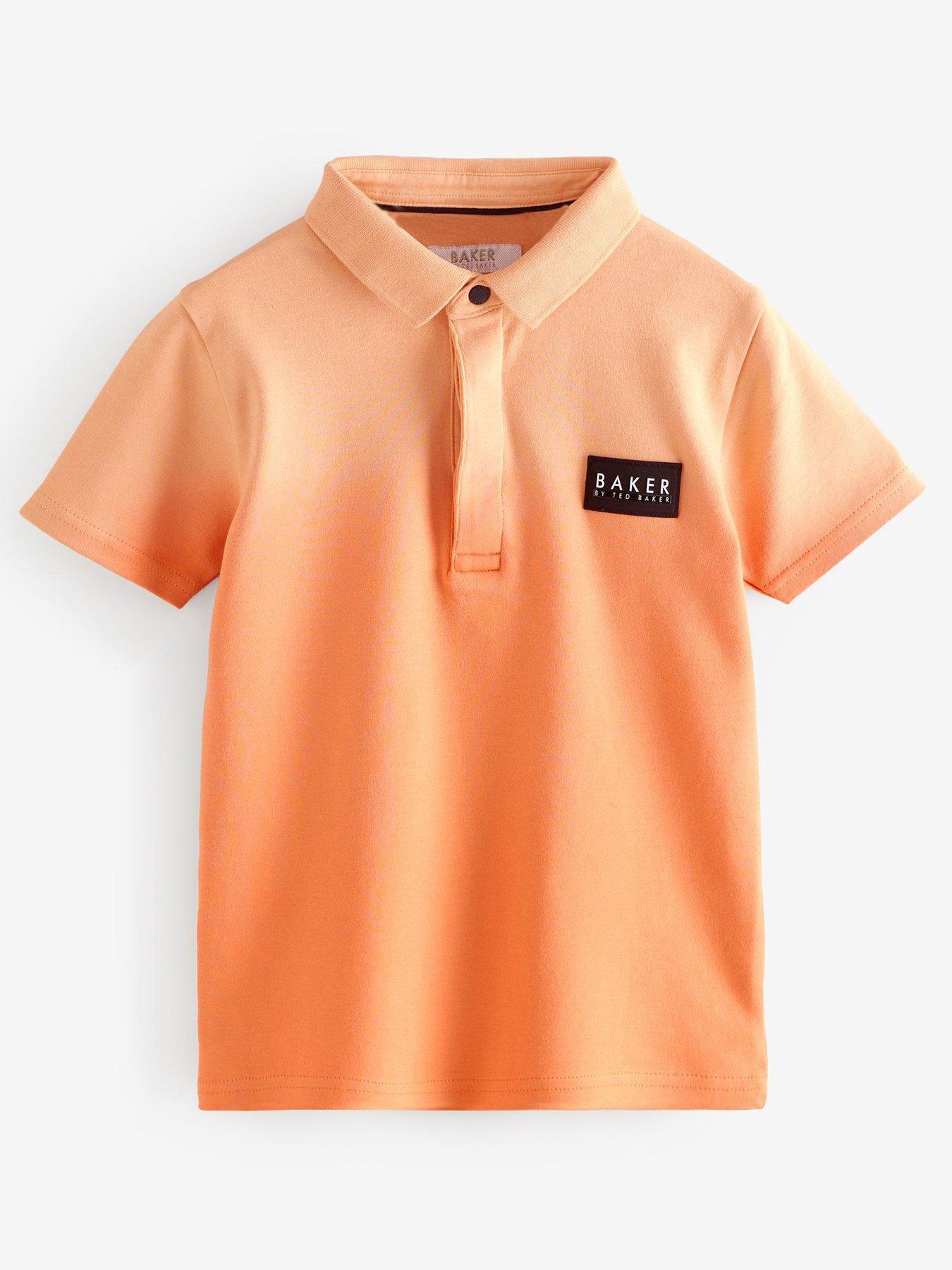 ted-baker-ombre-polo-shirt-orange
