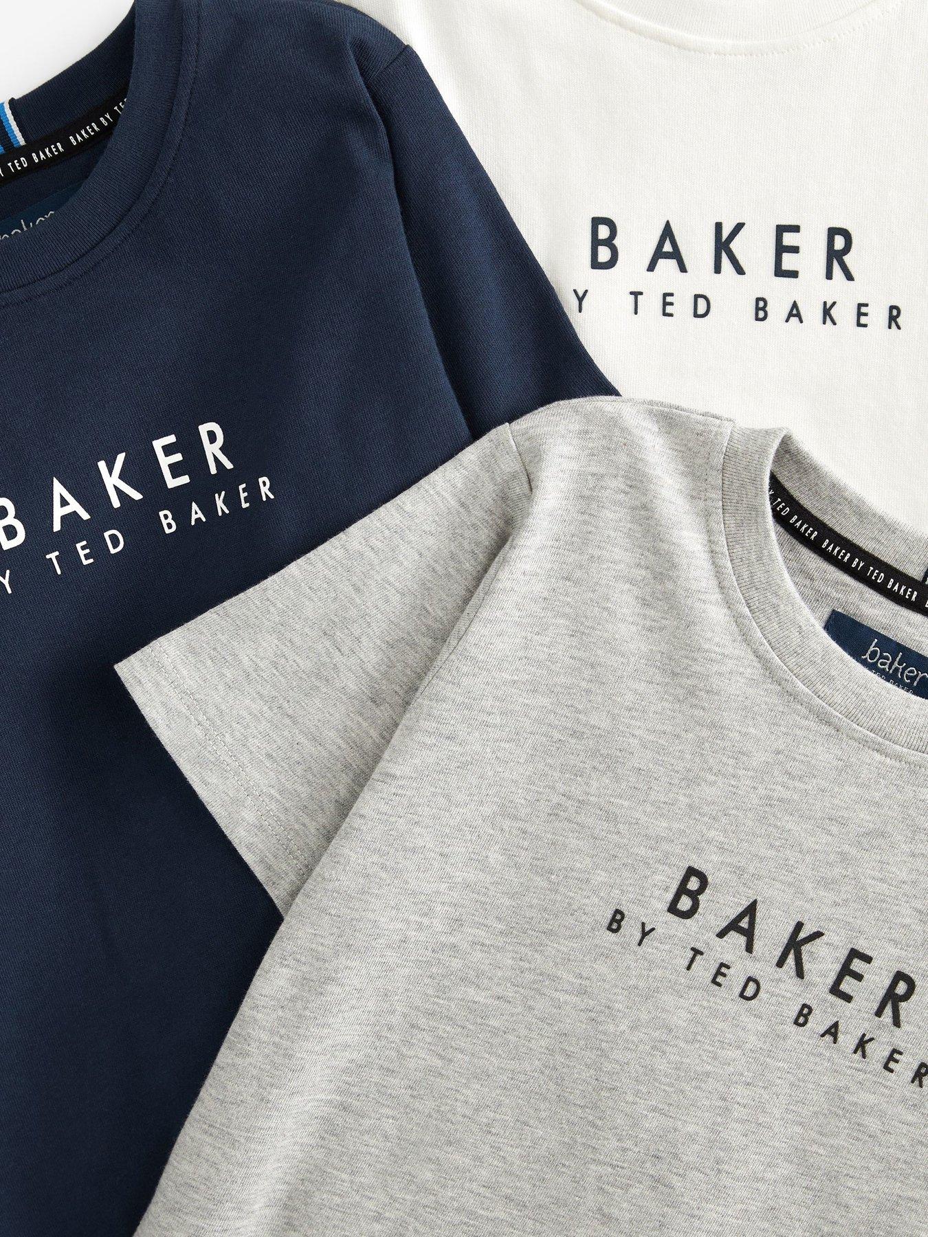  image of ted-baker-boys-pack-of-3-short-sleeve-logo-t-shirts--multi