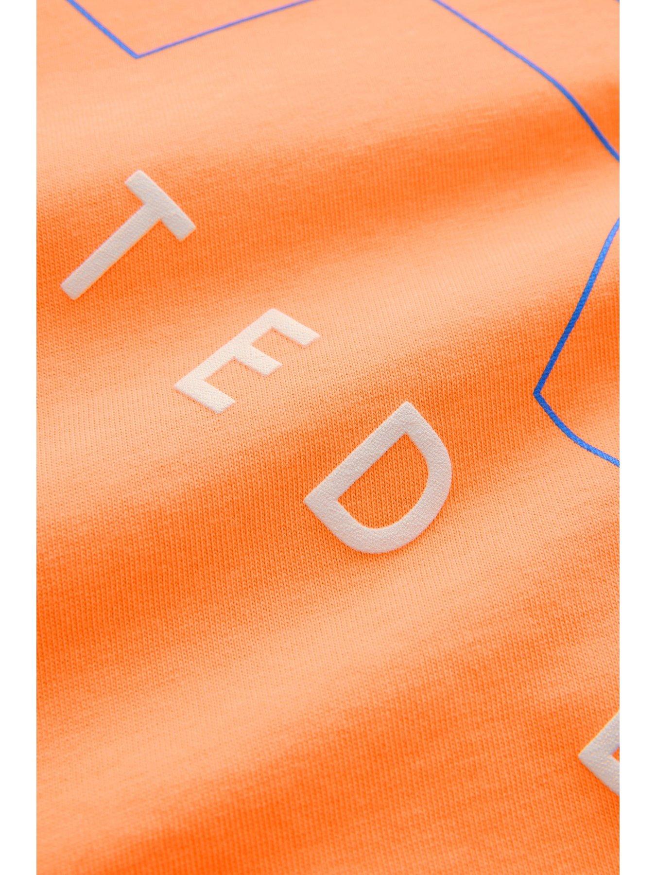  image of ted-baker-t-shirt-orange-orange