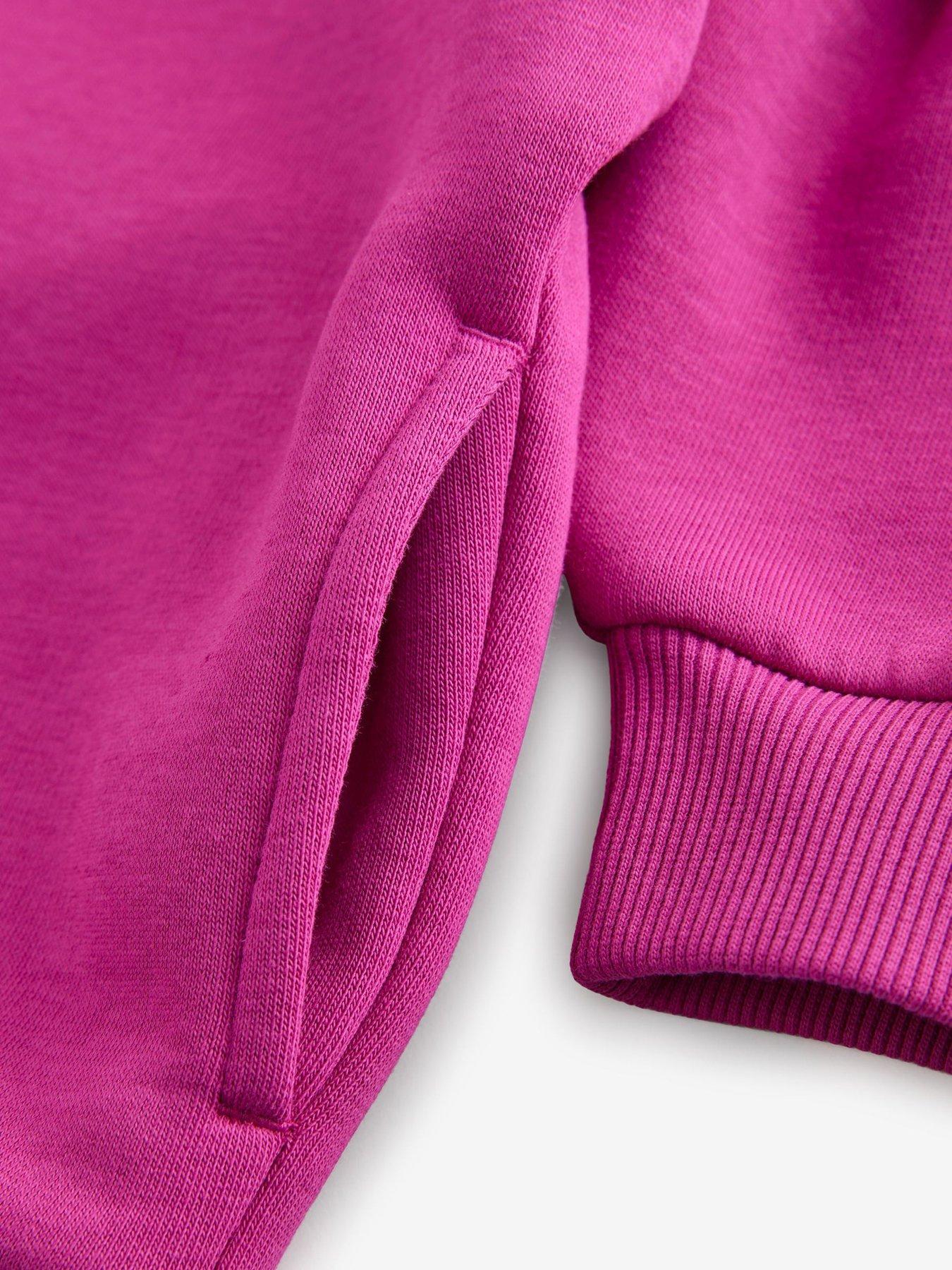  image of ted-baker-girls-logo-hoodie-pink