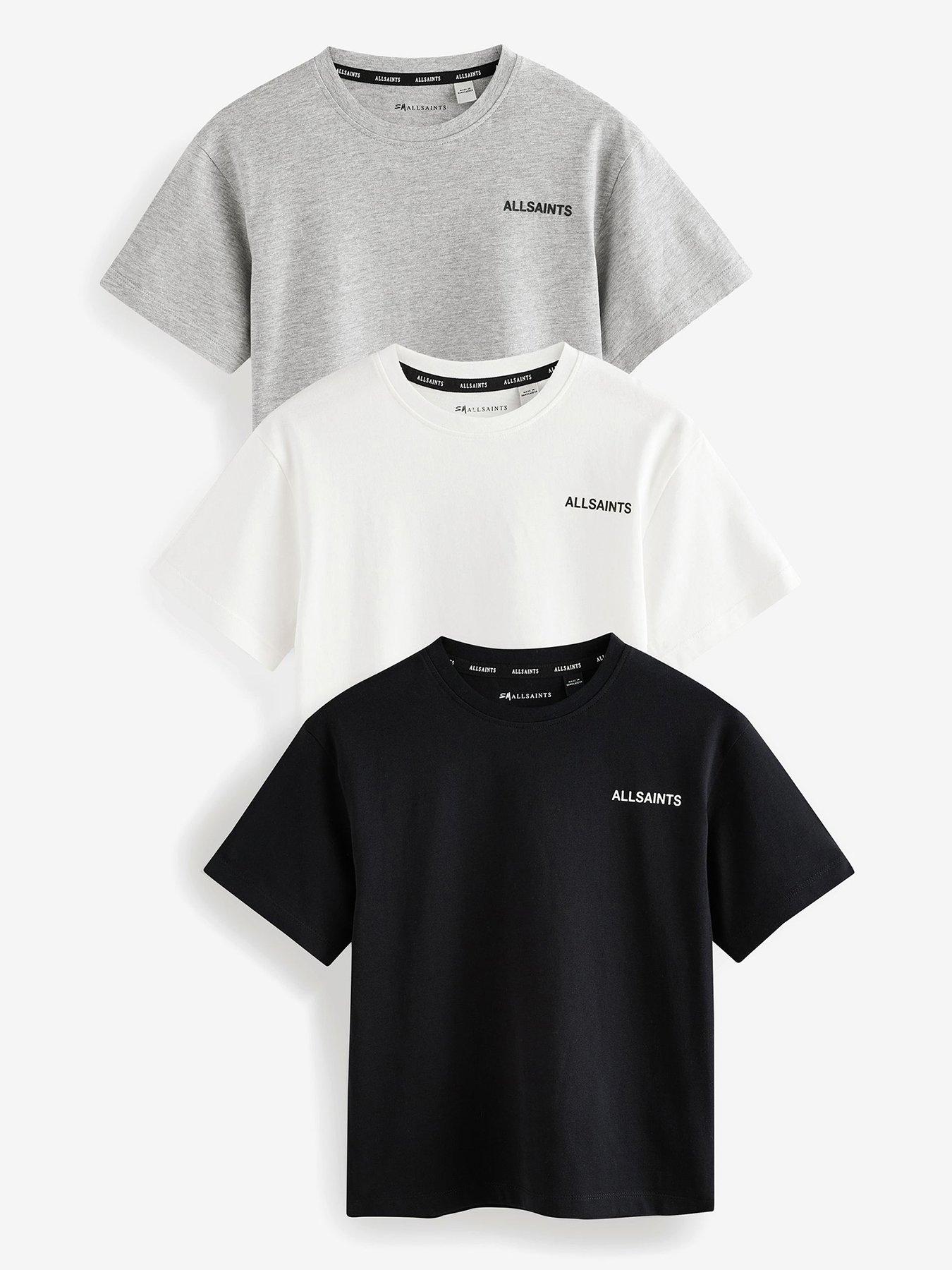 smALLSAINTS Boys Logo 3 Pack T-Shirt - Multi