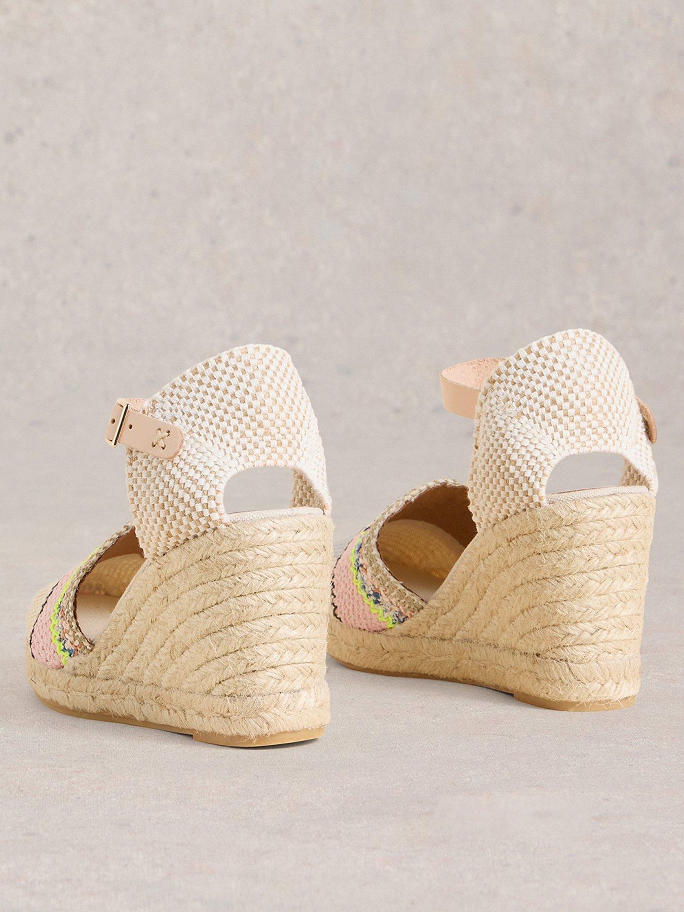  image of white-stuff-crochet-espadrille-wedge