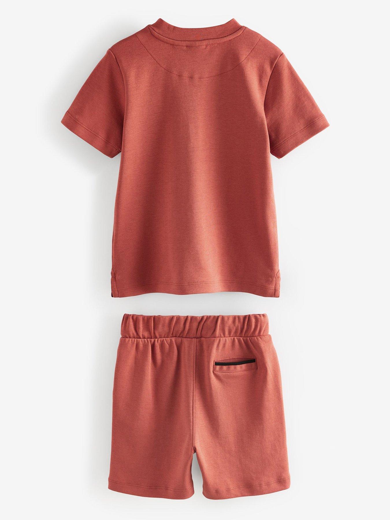  image of ted-baker-top-amp-short-set-red