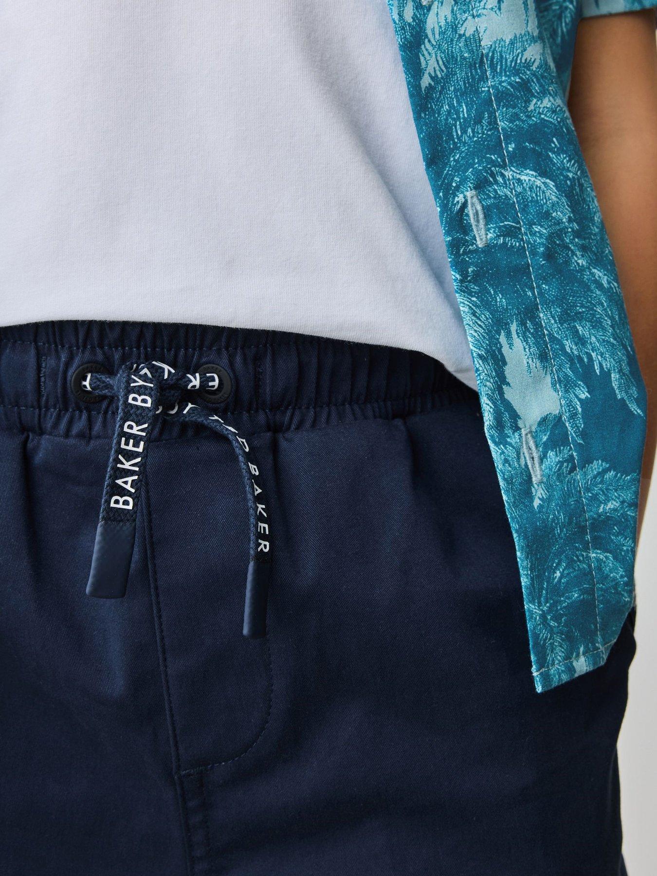  image of ted-baker-shirt-amp-short-set-blue