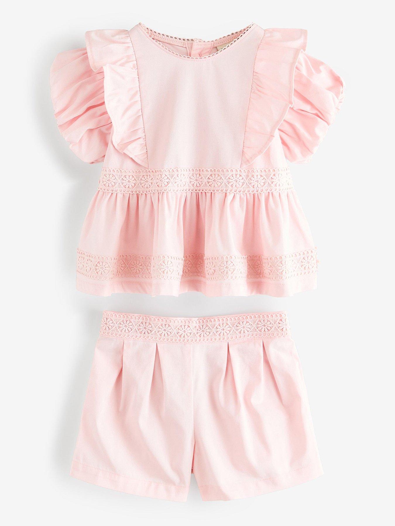 ted-baker-frill-dress-pink
