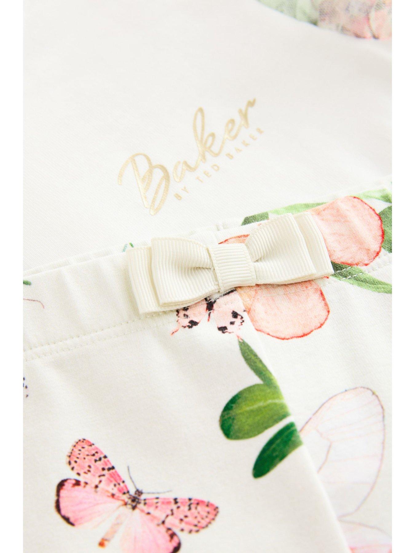 stillFront image of ted-baker-butterfly-frill-top-amp-legging-set-green