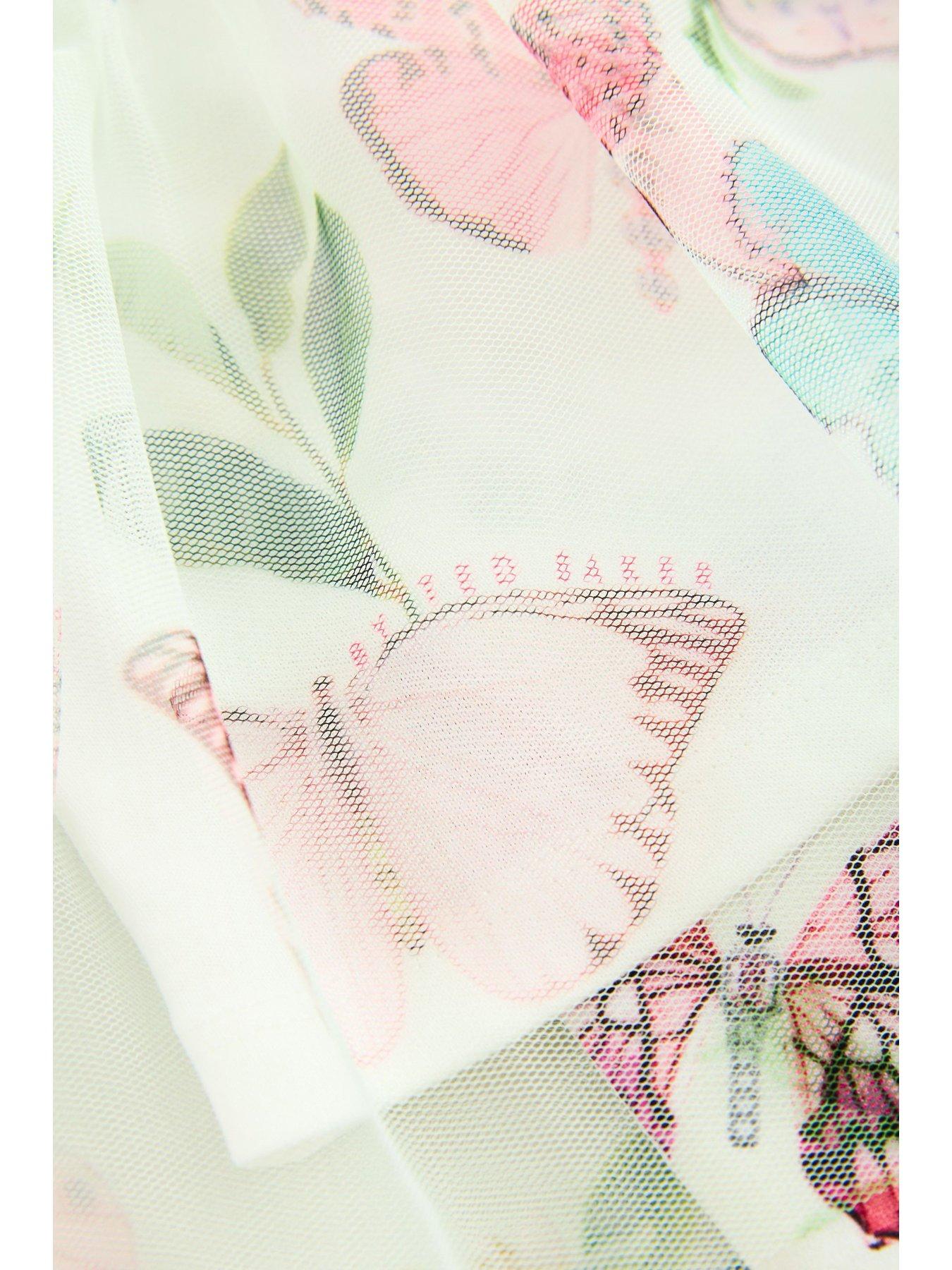  image of ted-baker-butterfly-frill-top-amp-legging-set-green