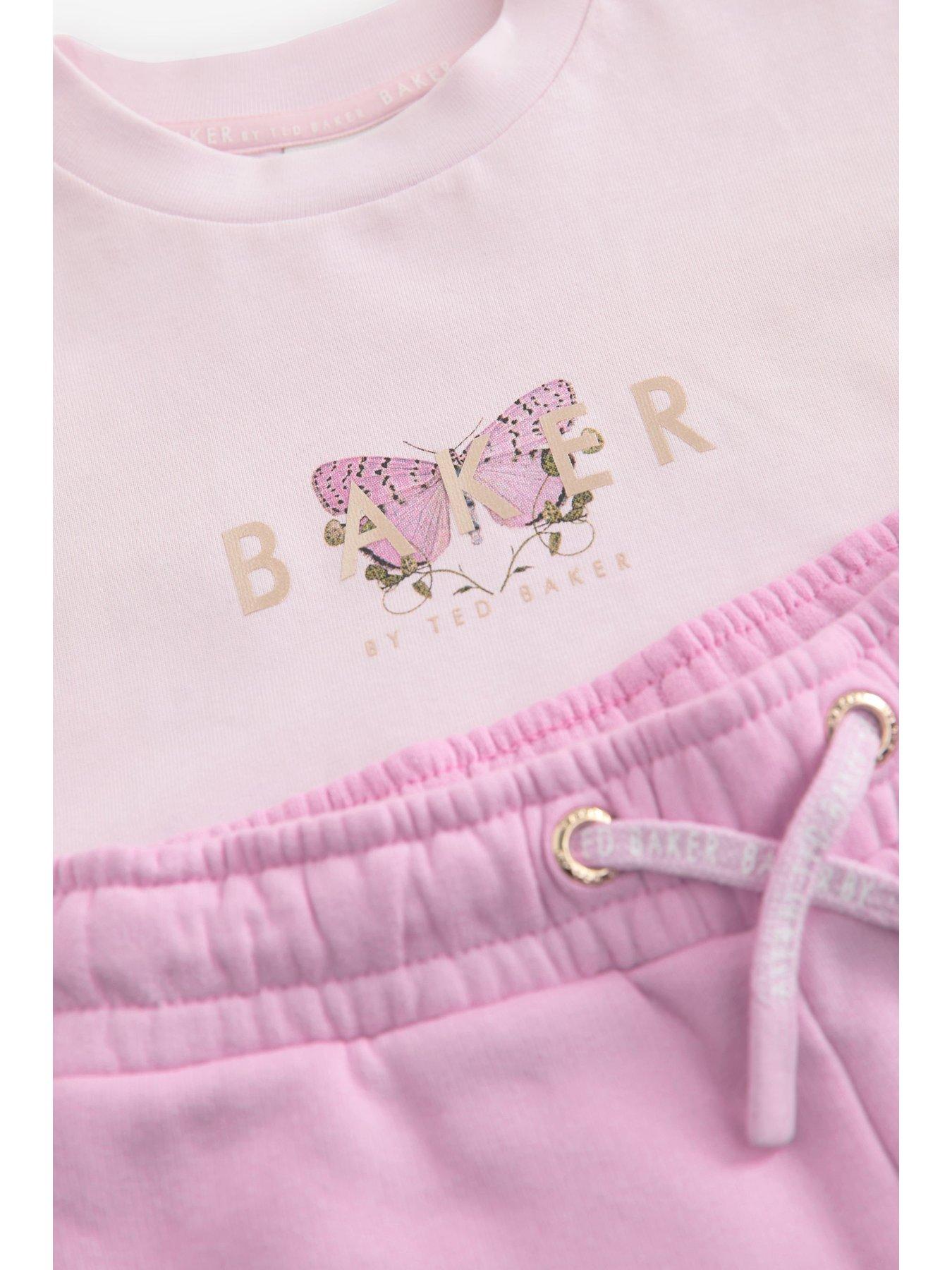 stillFront image of ted-baker-butterfly-top-amp-short-set-pink
