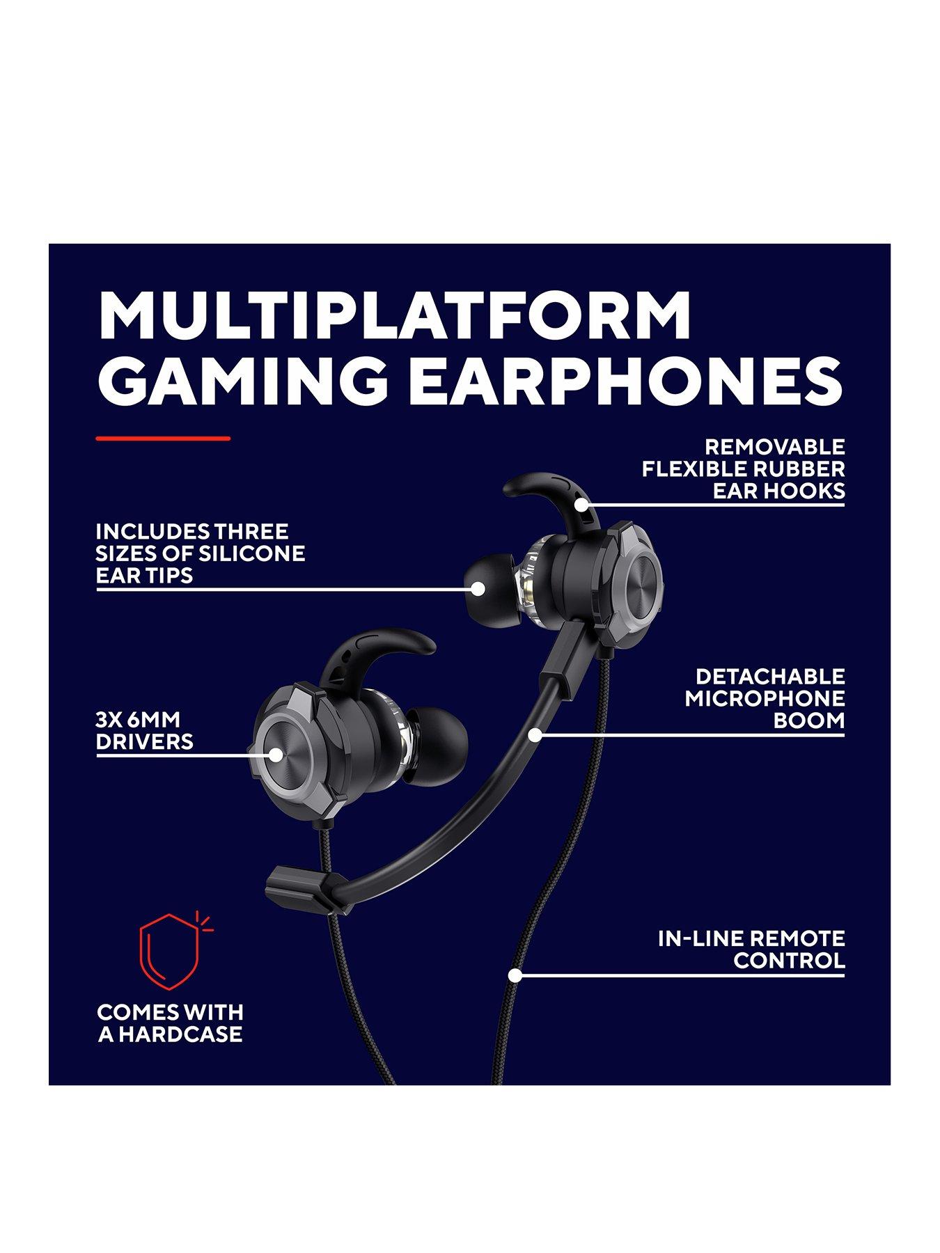 GXTrust Oxxie - Écouteurs Gaming Bluetooth Sans Fil, Faible Latence, 40h Autonomie, Micro Antibruit - Pour PS5, Switch, PC, Mobile - 3
