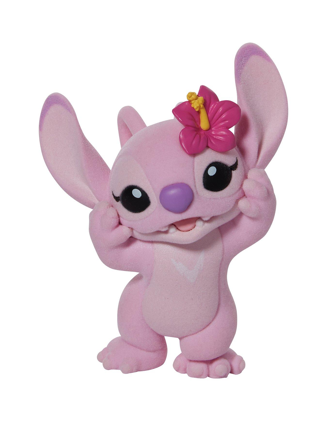 Flocked Angel Figurine