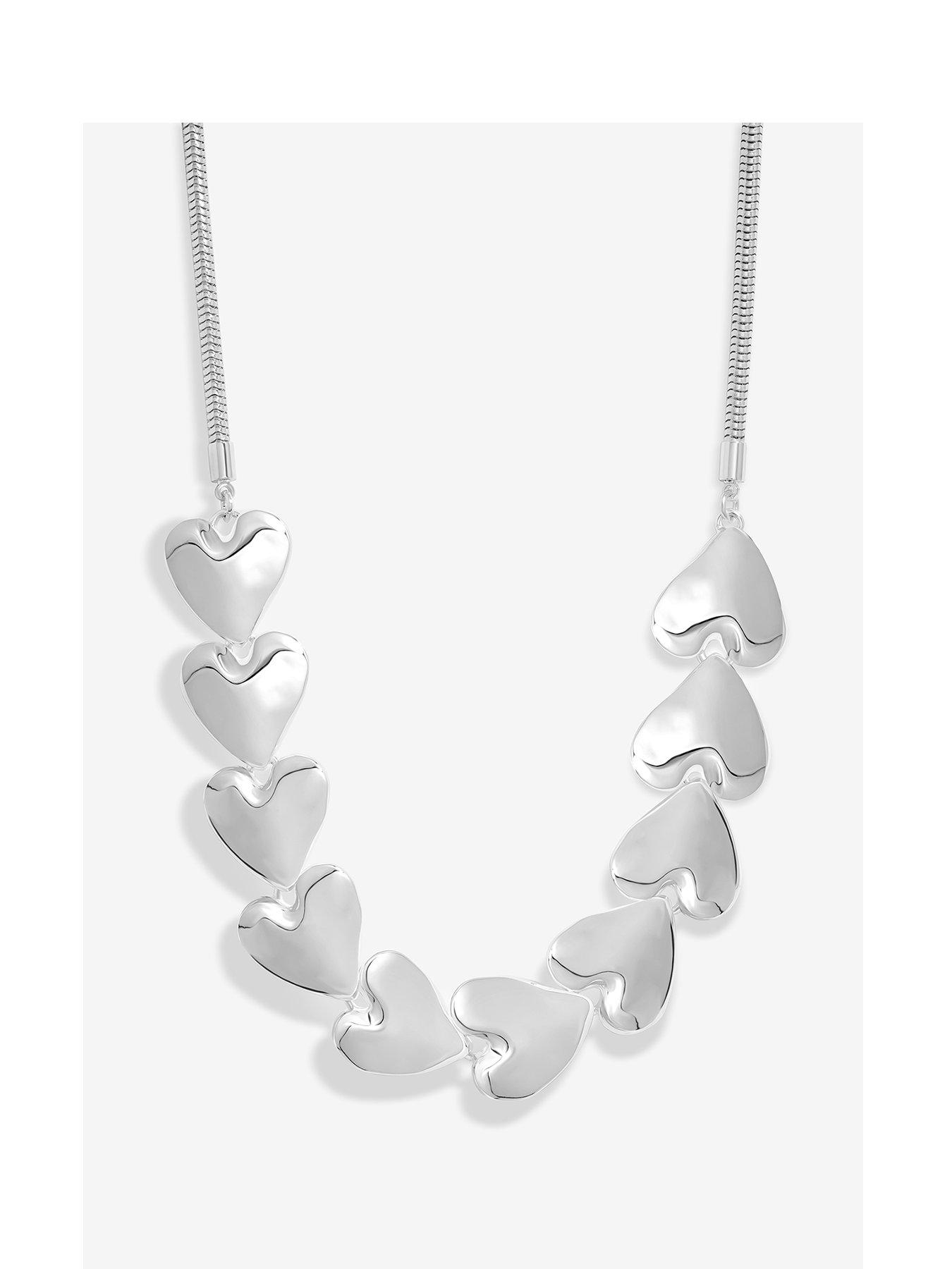 mood-silver-polished-molten-heart-allway-necklace