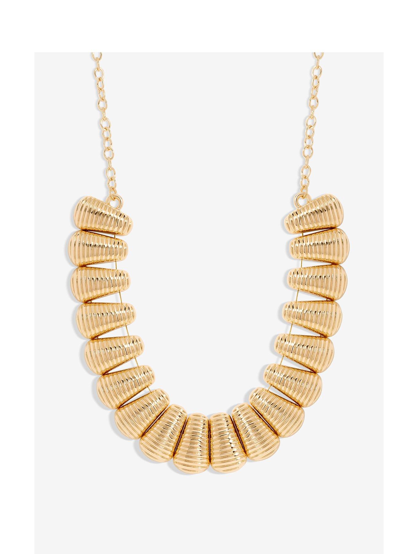 mood-gold-polished-ridged-collar-necklace