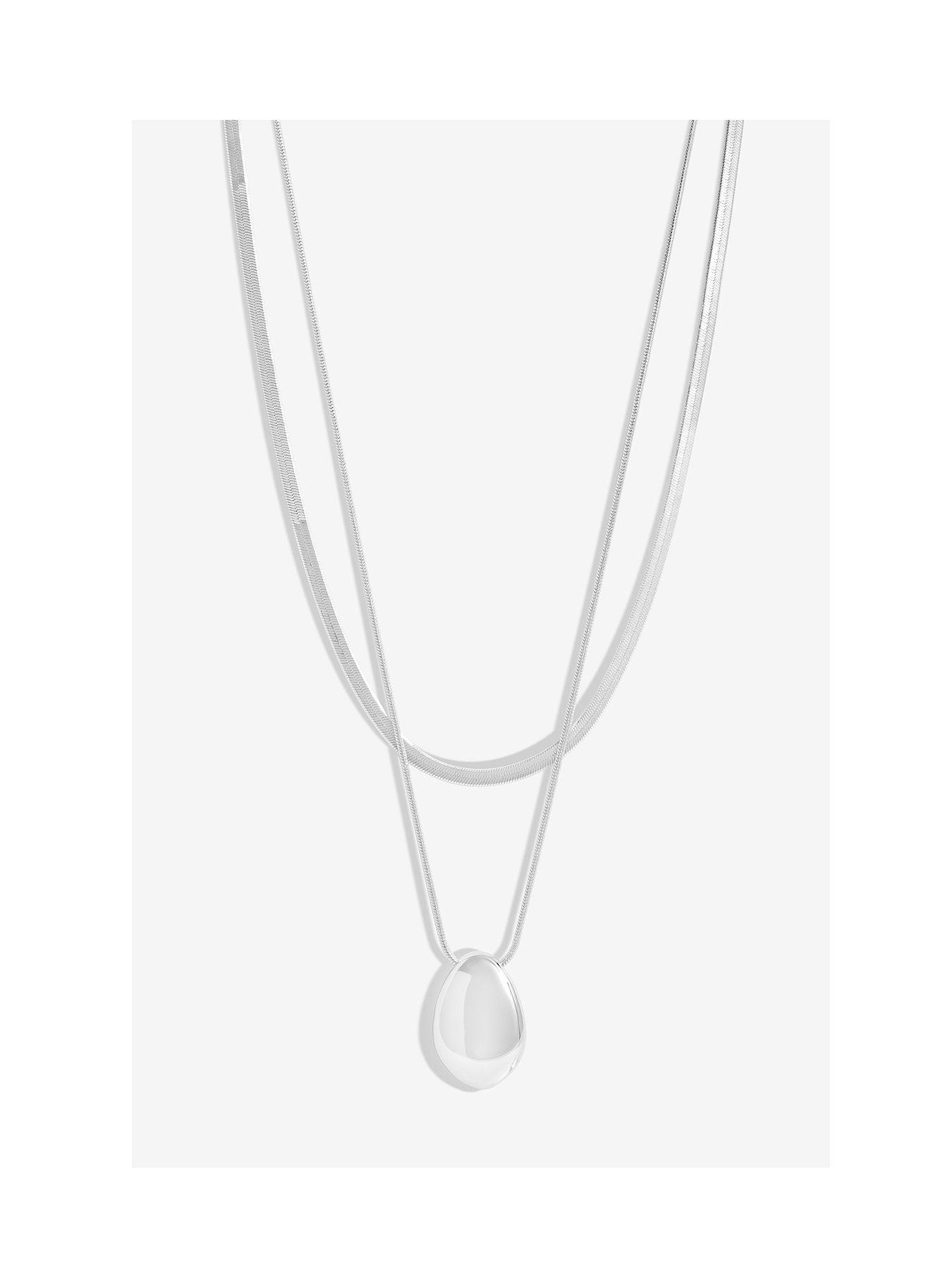 inicio-silver-plated-molten-double-row-pendant-gift-pouch