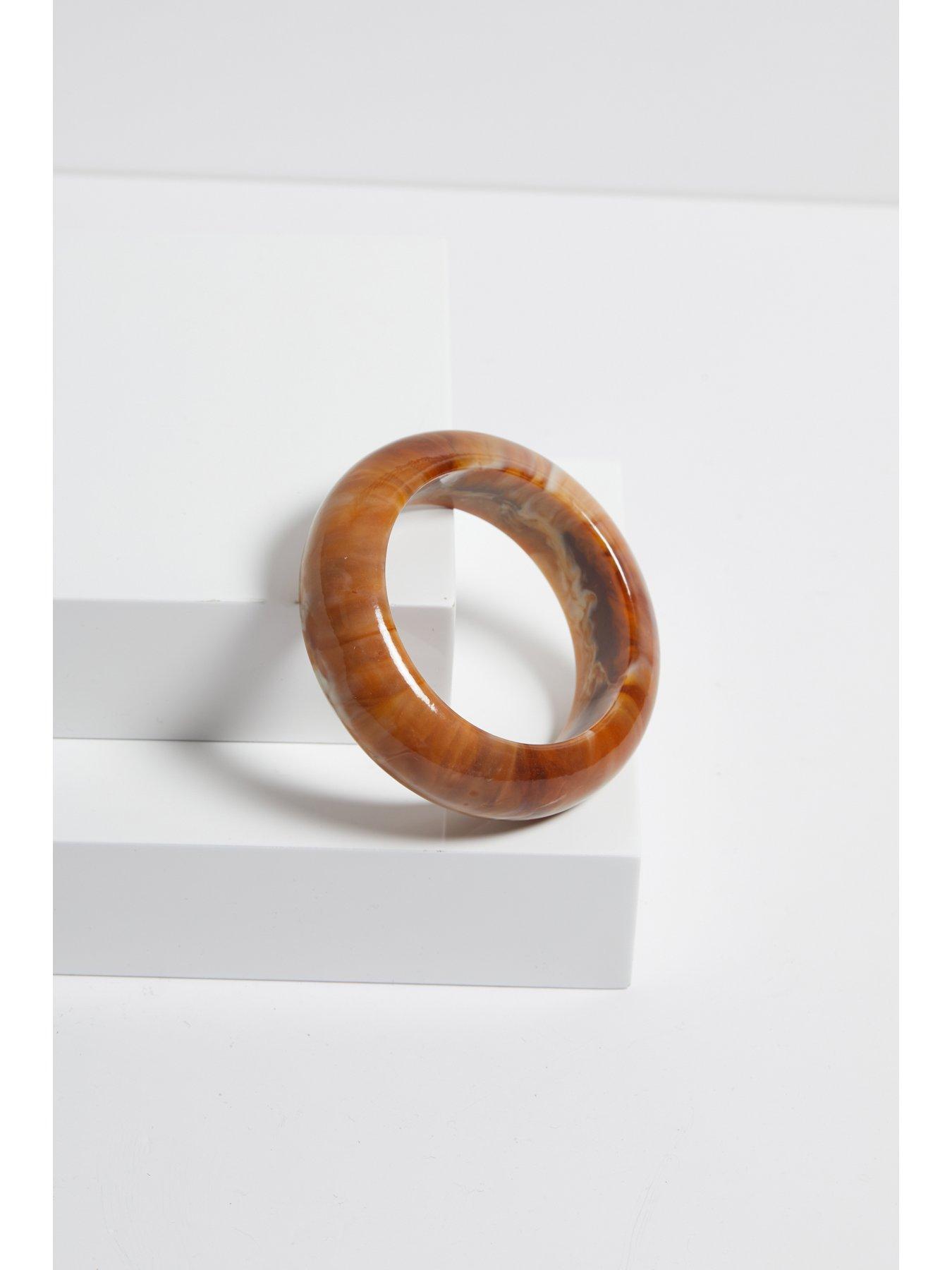  image of jon-richard-marbled-resin-bangle