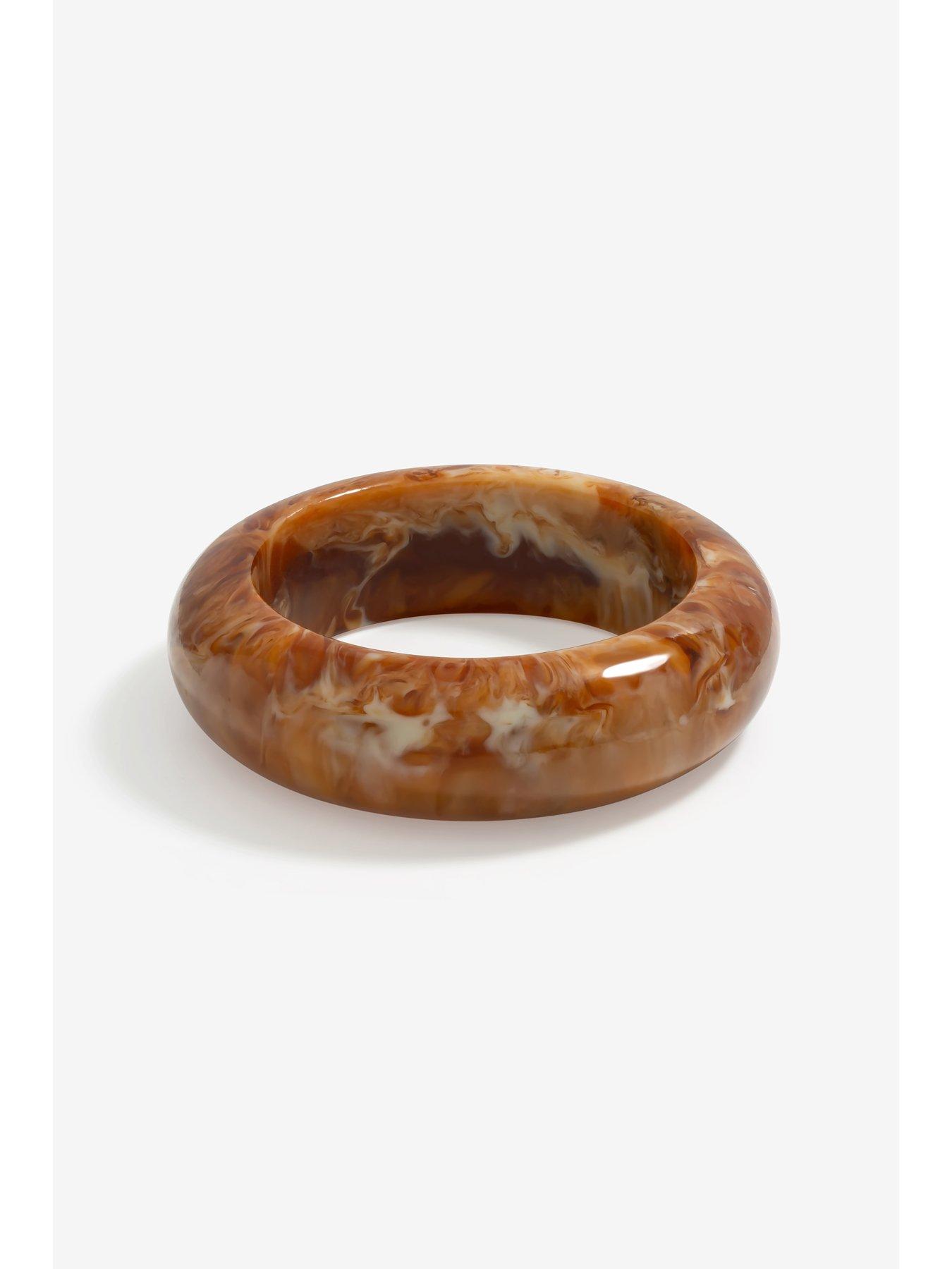  image of jon-richard-marbled-resin-bangle