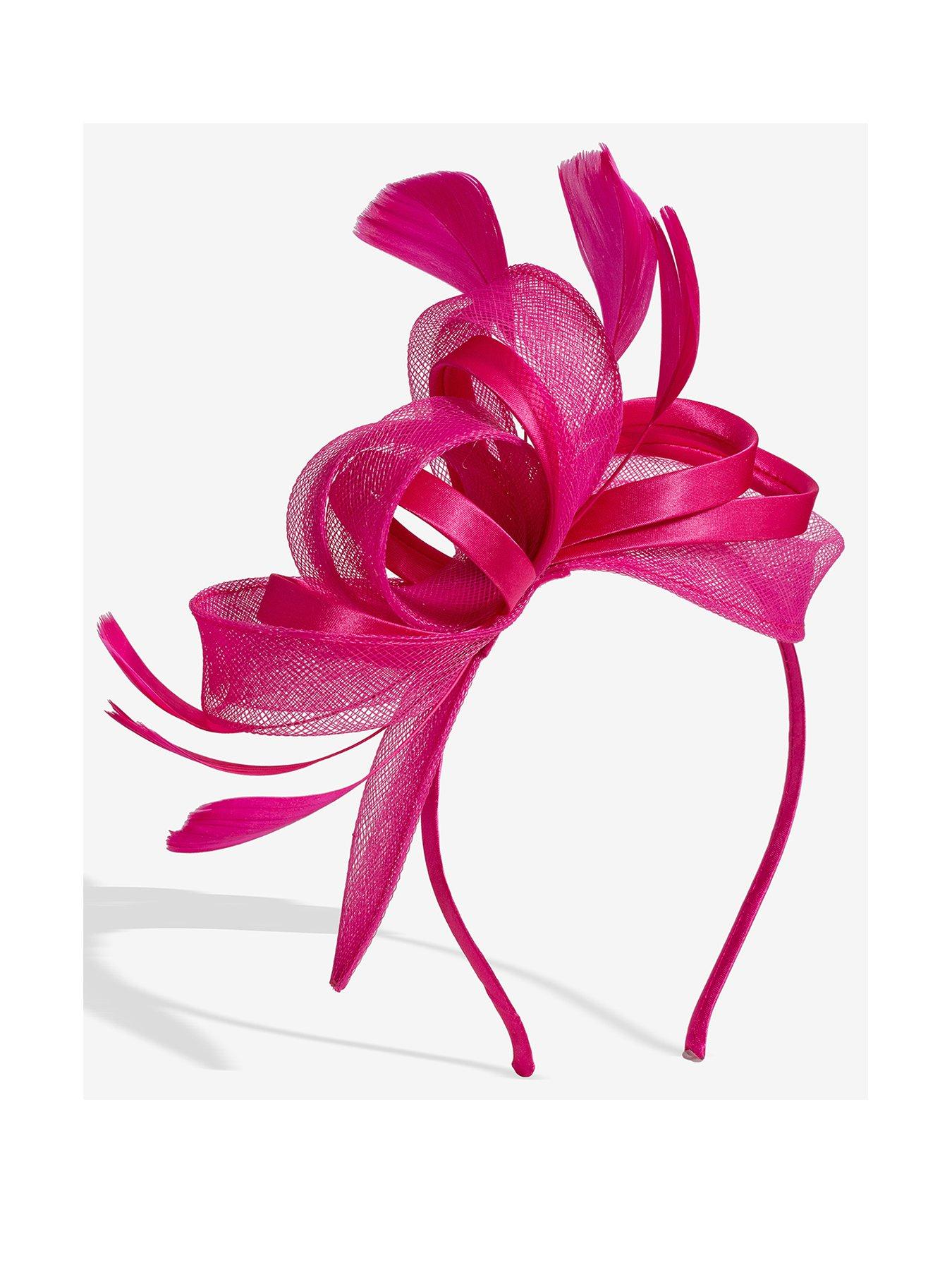 Jon Richard Fushia Medium Fascinator