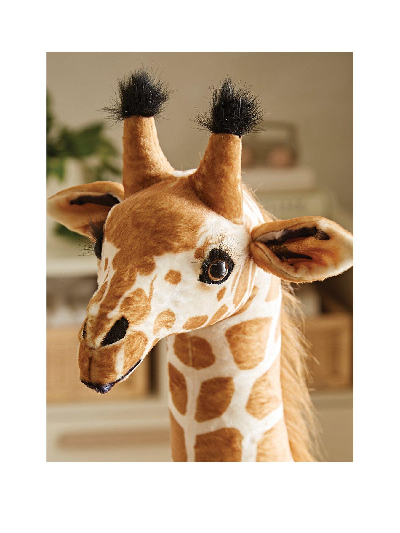  image of cuddleco-medium-standing-giraffe-stuffed-animal