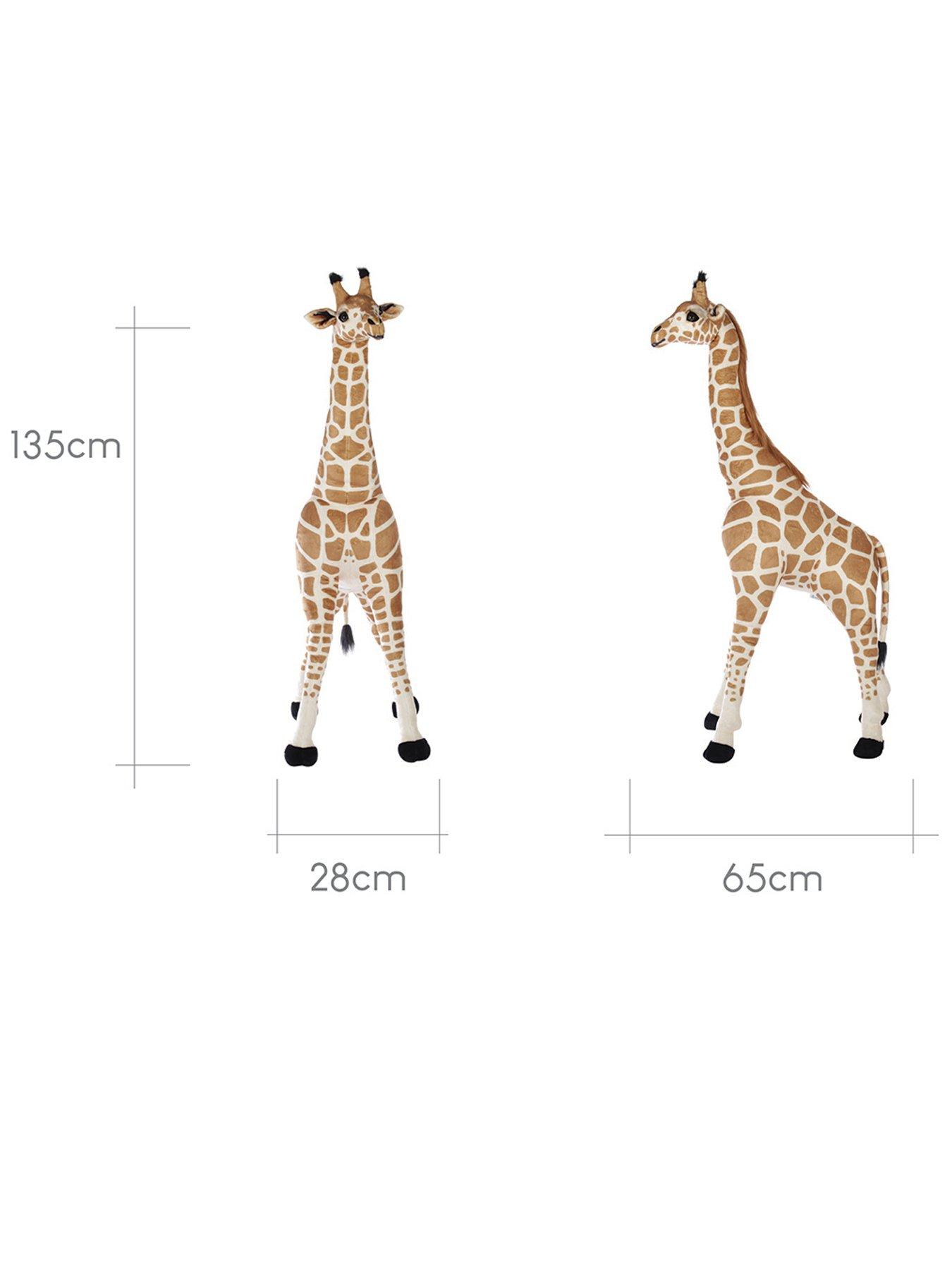  image of cuddleco-medium-standing-giraffe-stuffed-animal