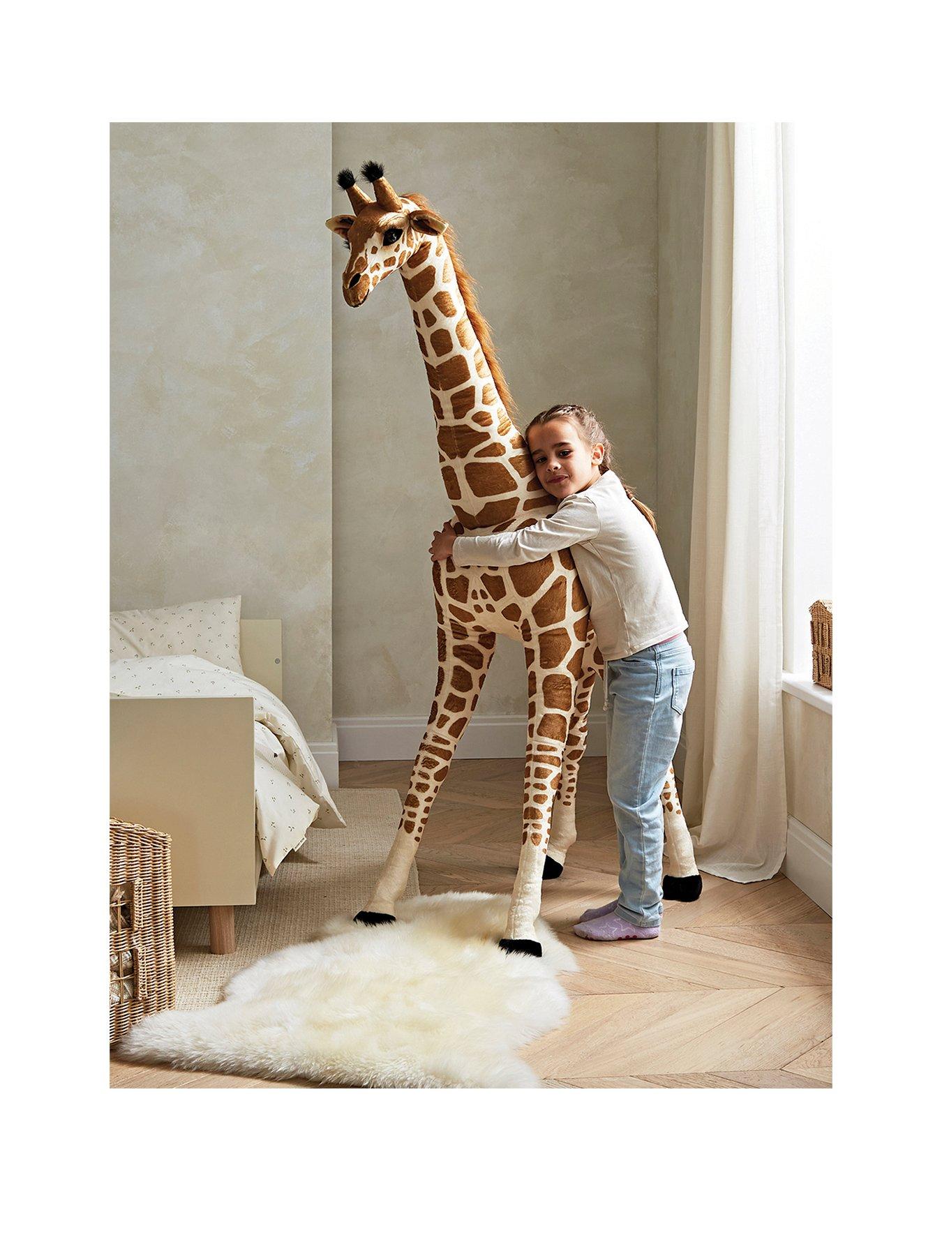  image of cuddleco-tall-standing-giraffe-stuffed-animal