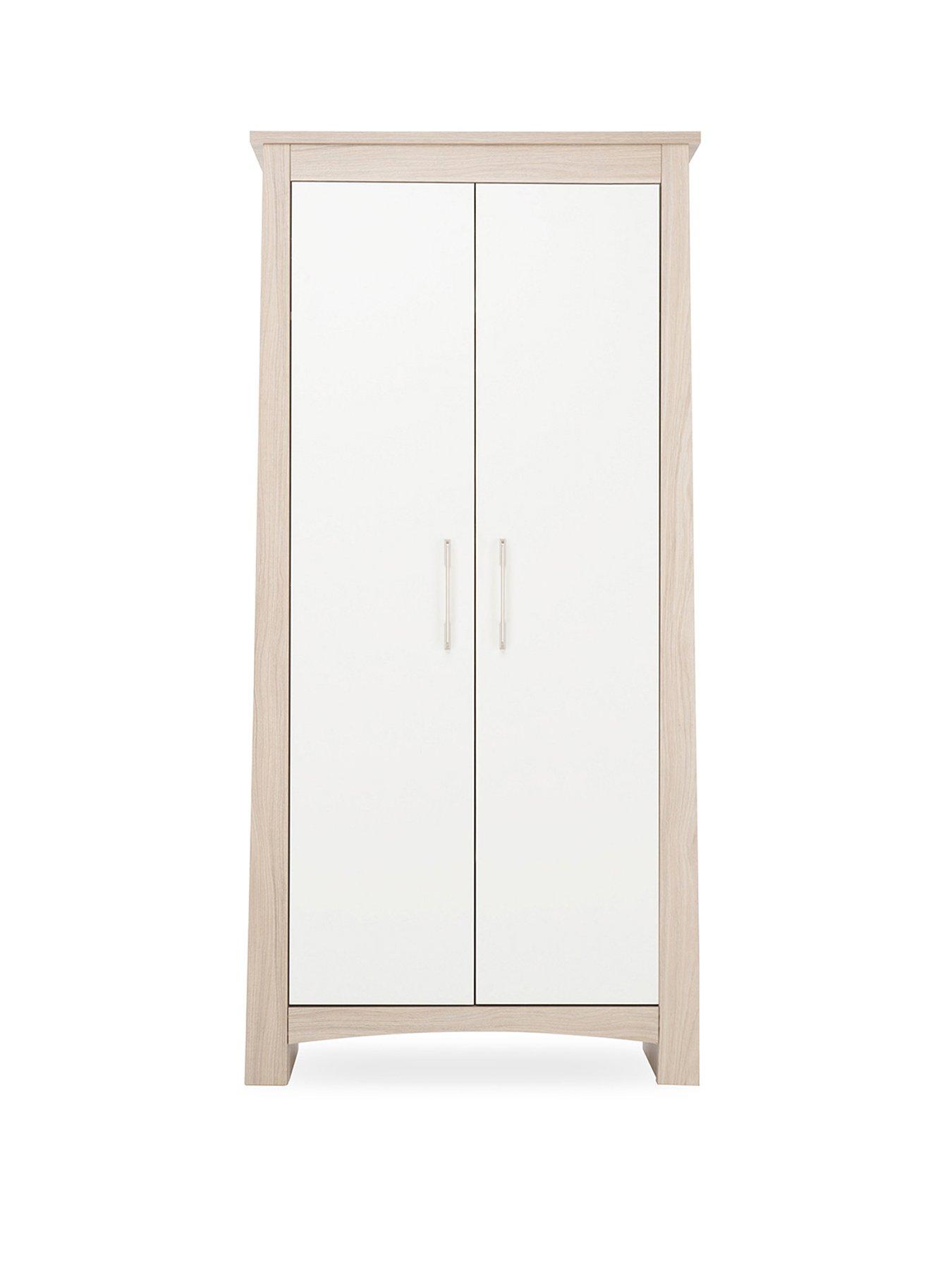  image of cuddleco-lana-wardrobe-ash-amp-white