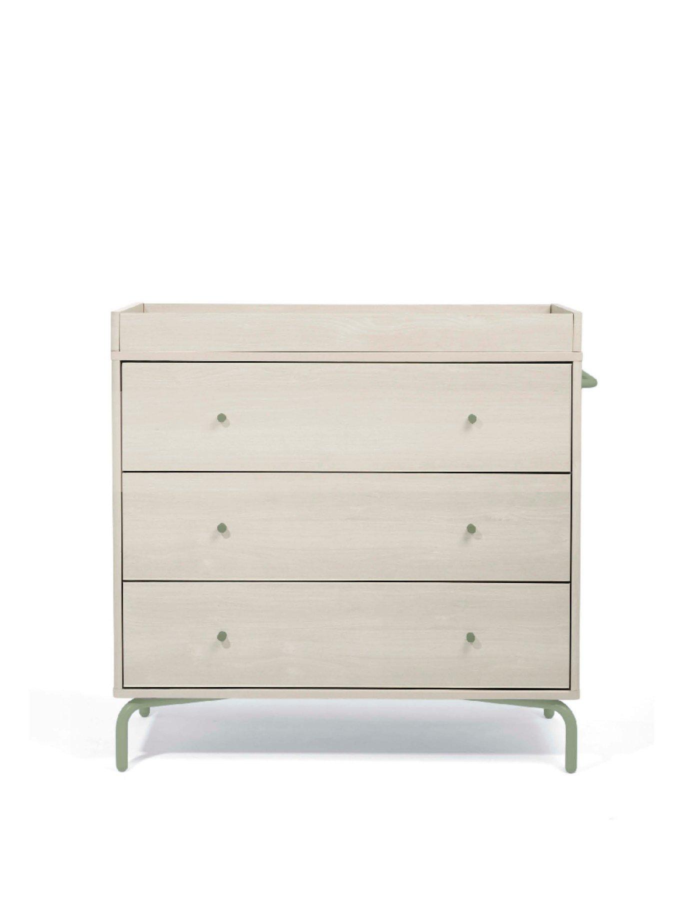  image of mamas-papas-kinlay-dresser-changer-moss-green