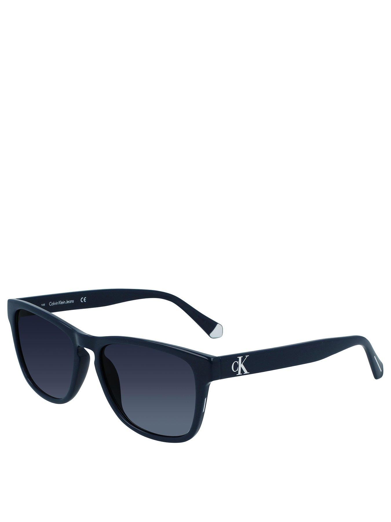 image of calvin-klein-jeans-ckj-ckj21623s-injected-square-sunglasses