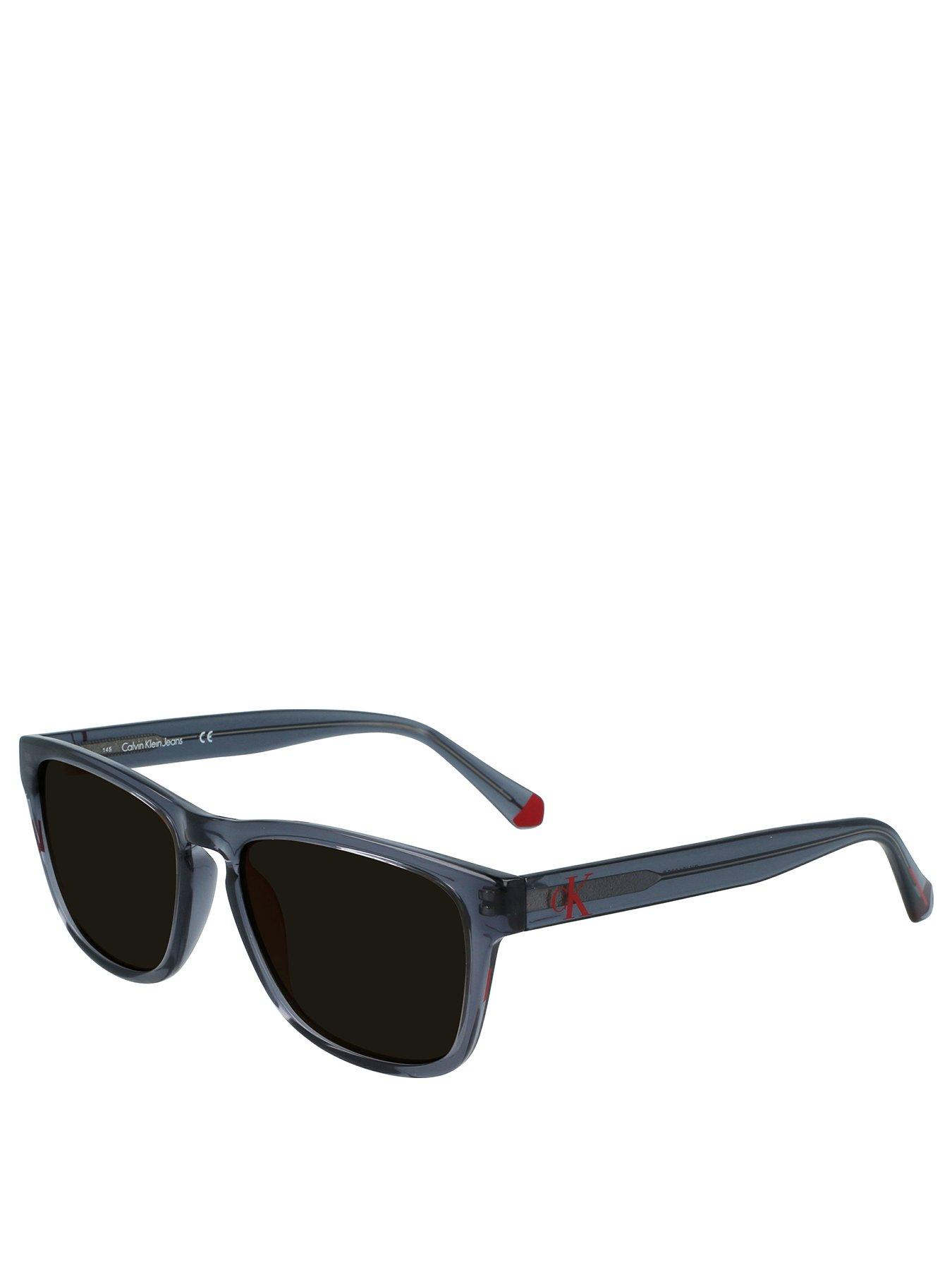 undefined Ckj Ckj21623S Injected Square Sunglasses - Grey